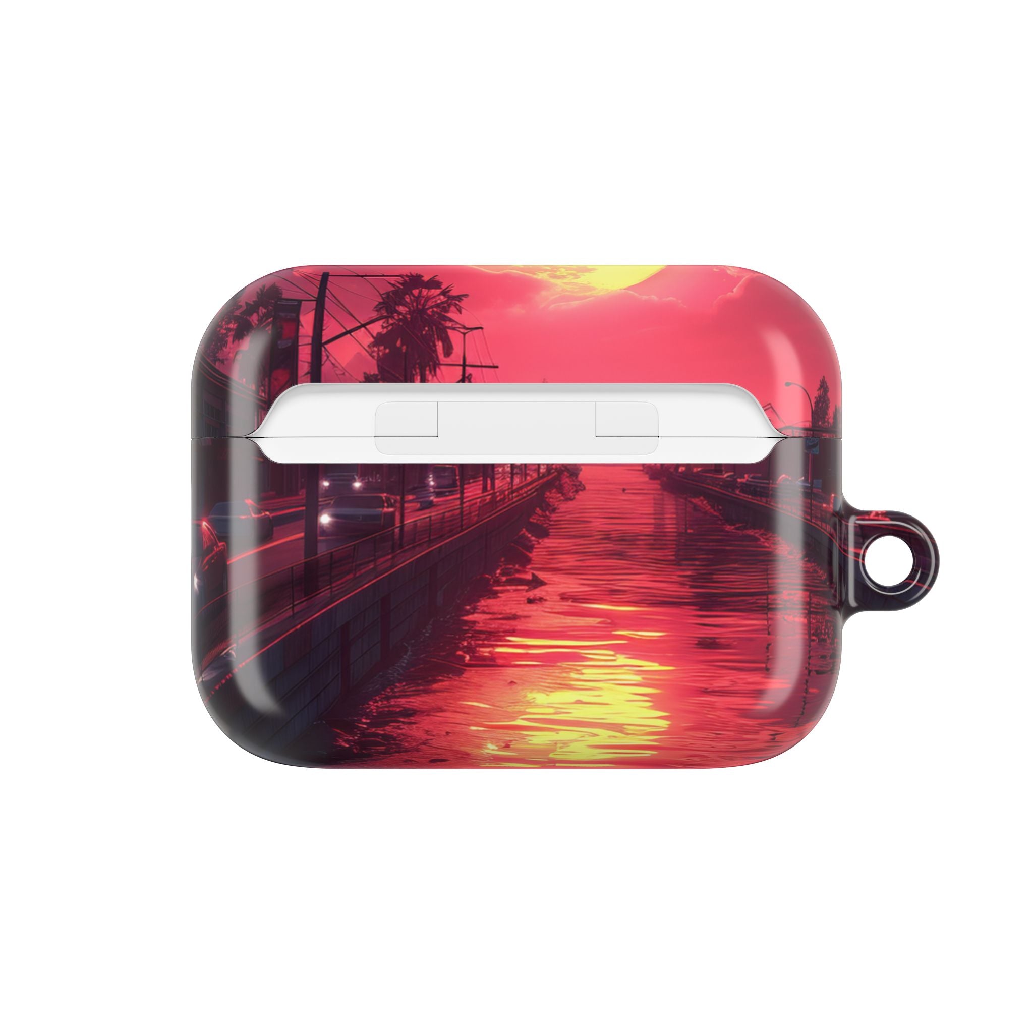 Gul Måne Refleksion - AirPods Cover