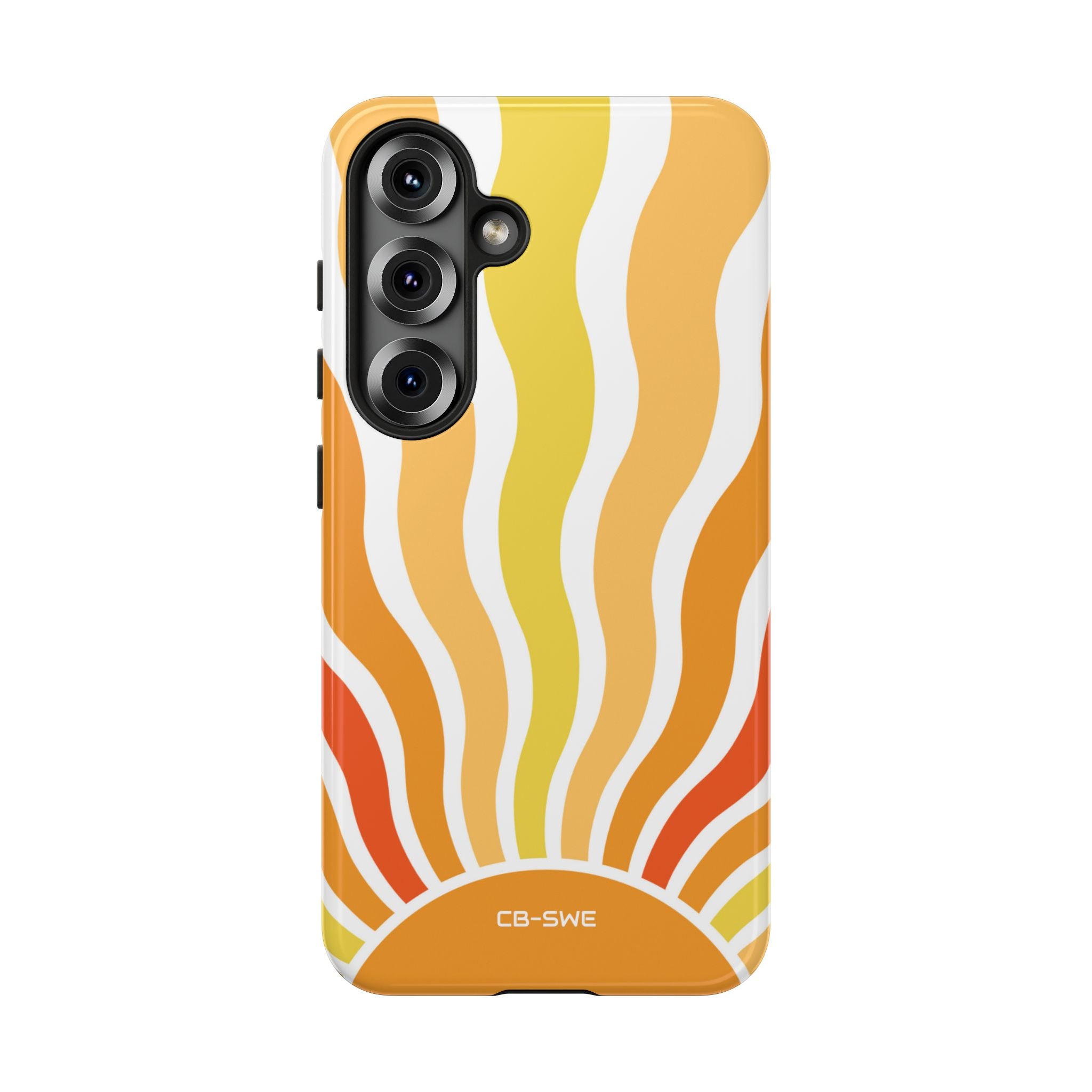 Retro Sunshine Waves - Samsung Case