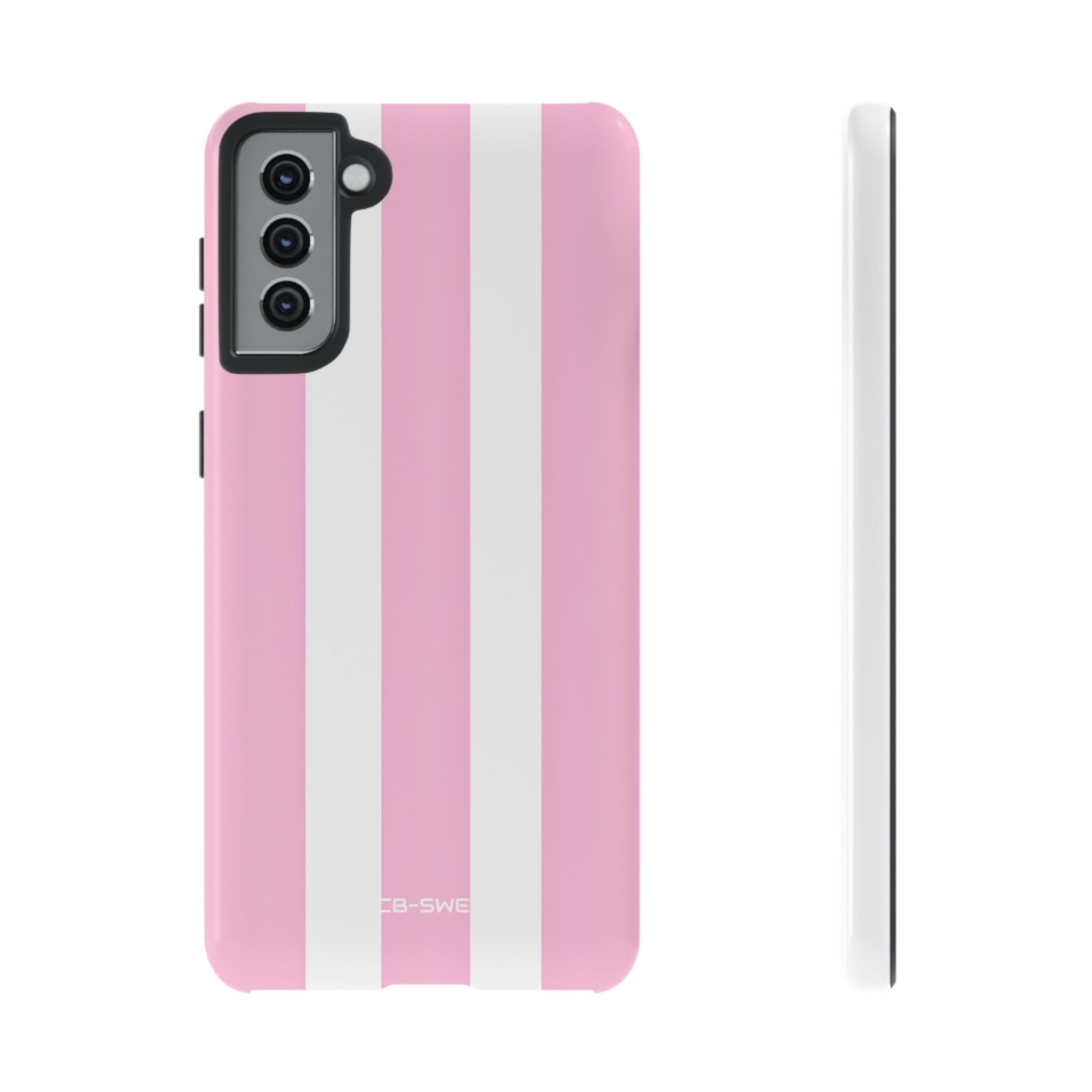 Pink White Minimalism - Samsung Case