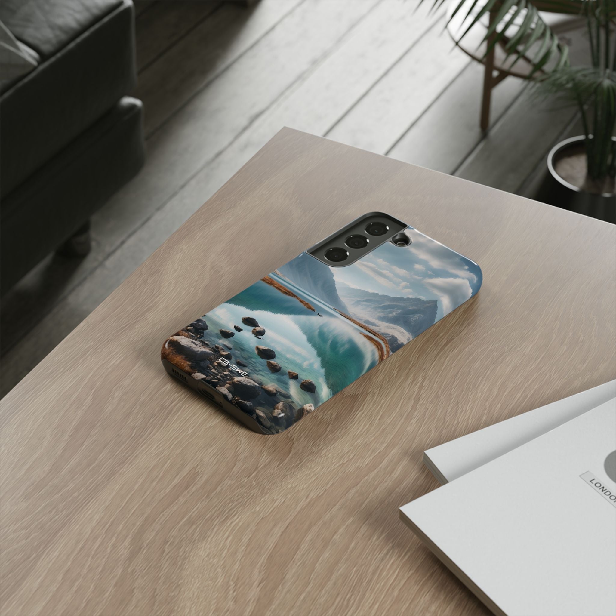 Mountain Reflections Swim - Samsung Case