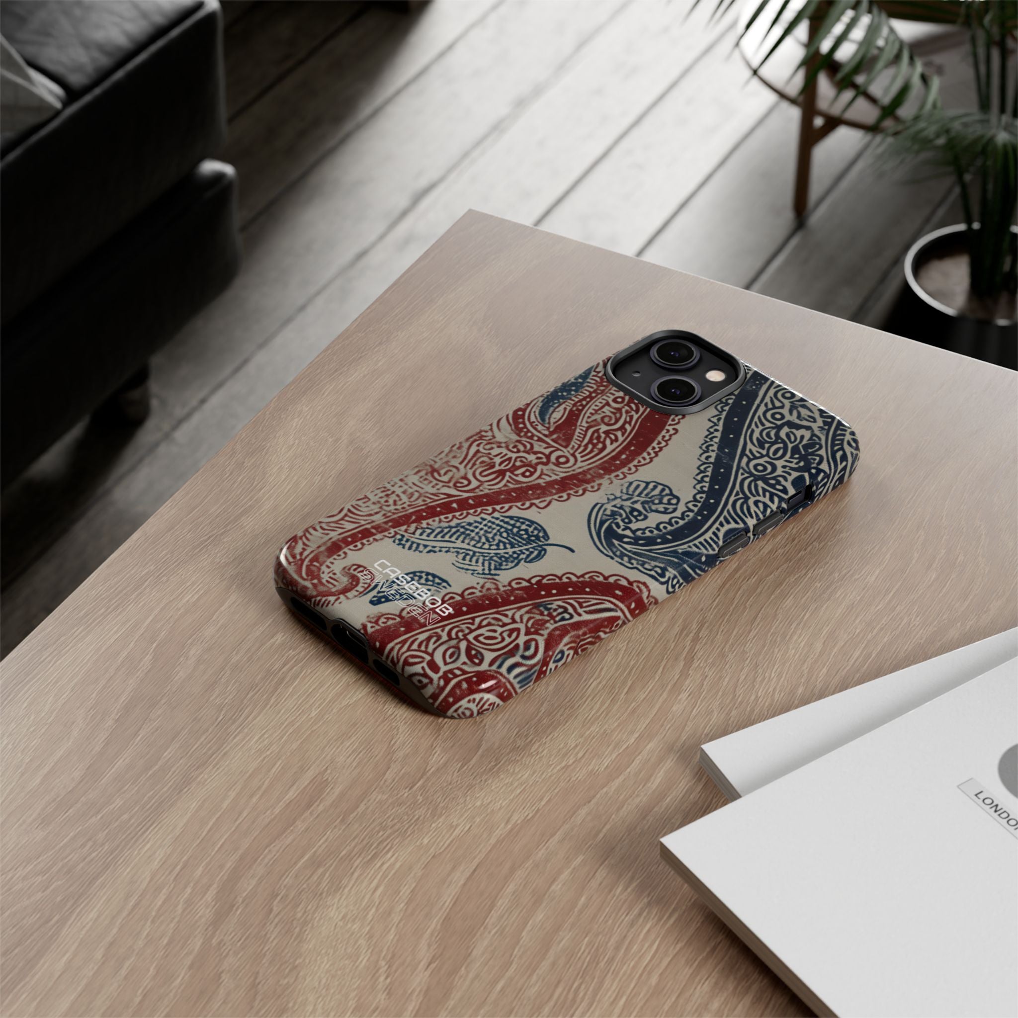 Ornate Paisley Swirl iPhone 14 - Tough