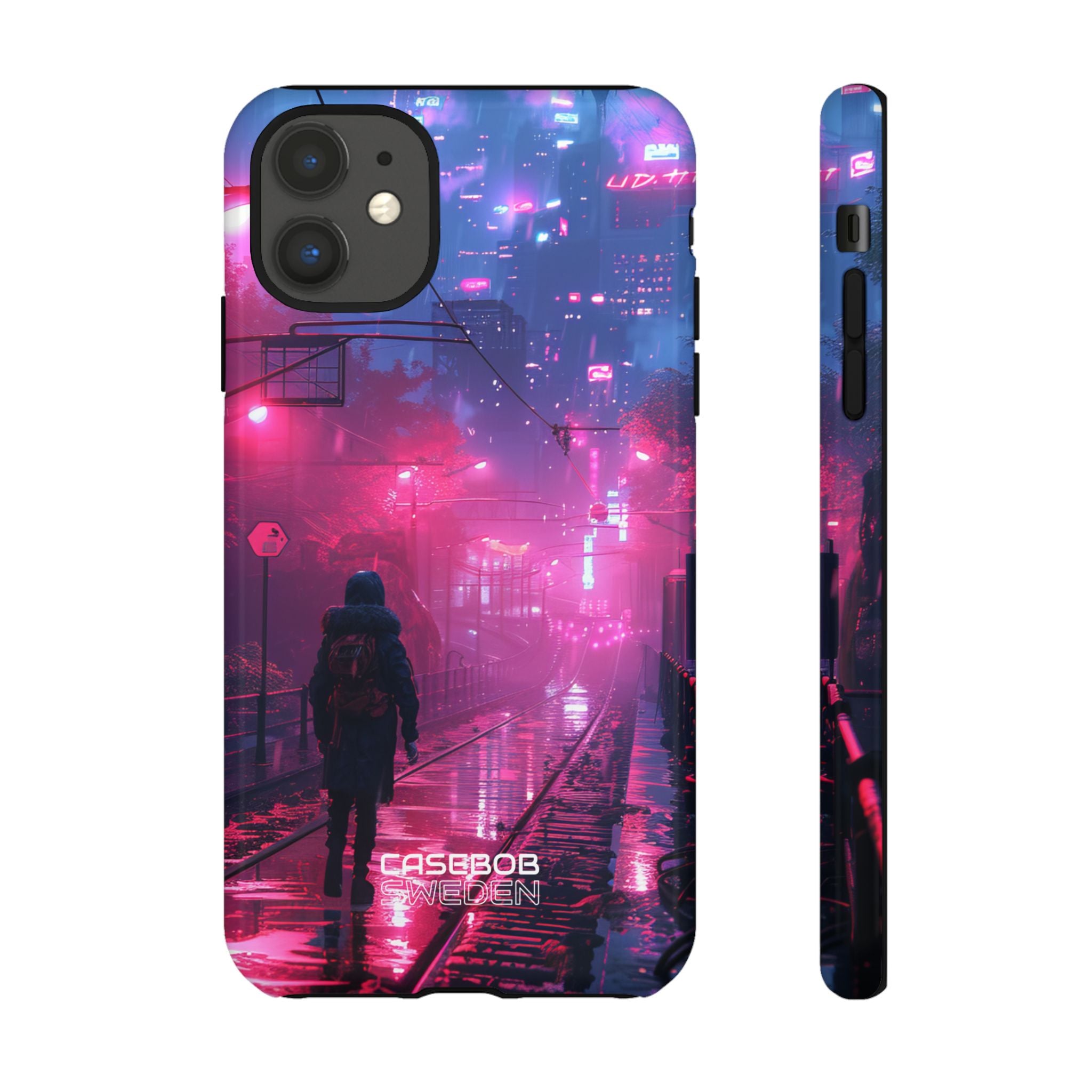 Neon Shadow City iPhone 11 - Tough