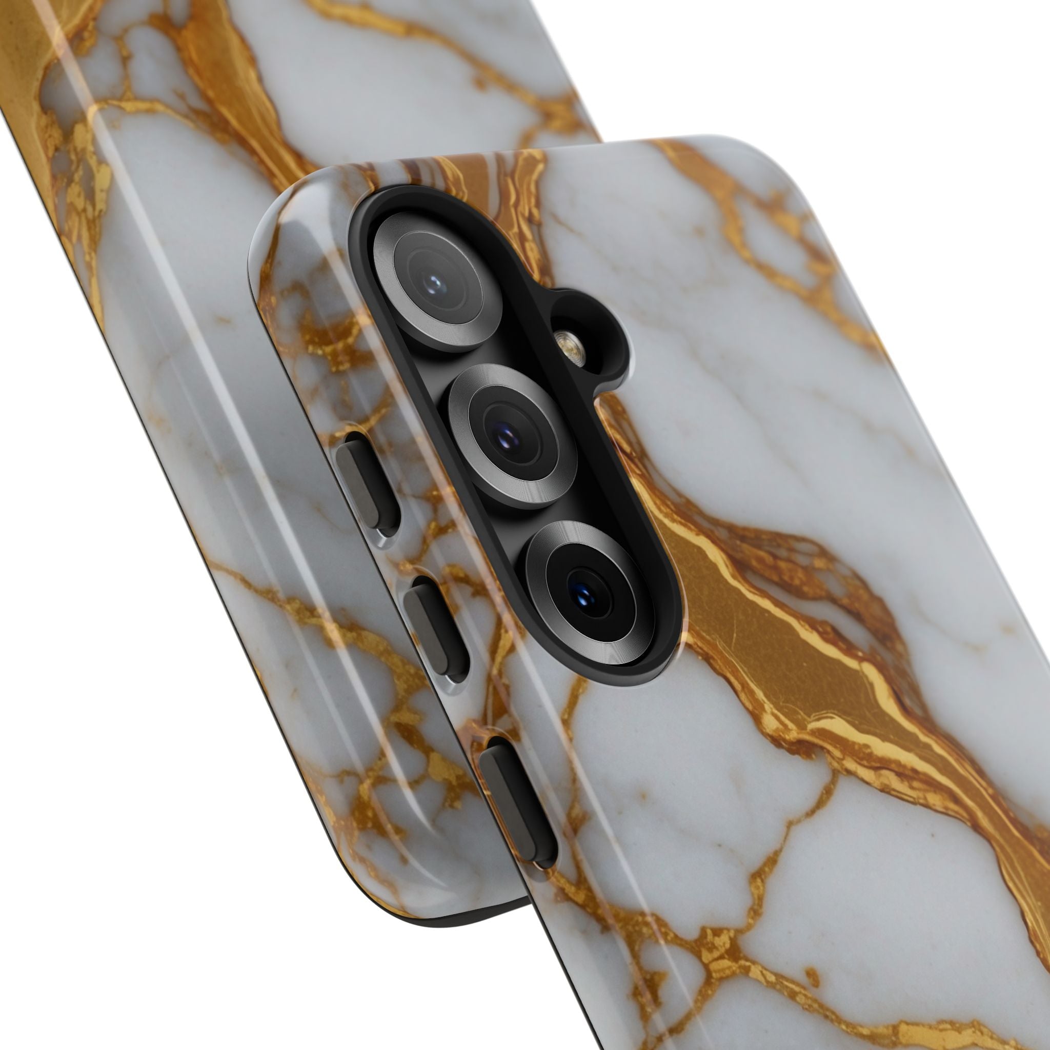 Golden Veins Flow - Samsung Case
