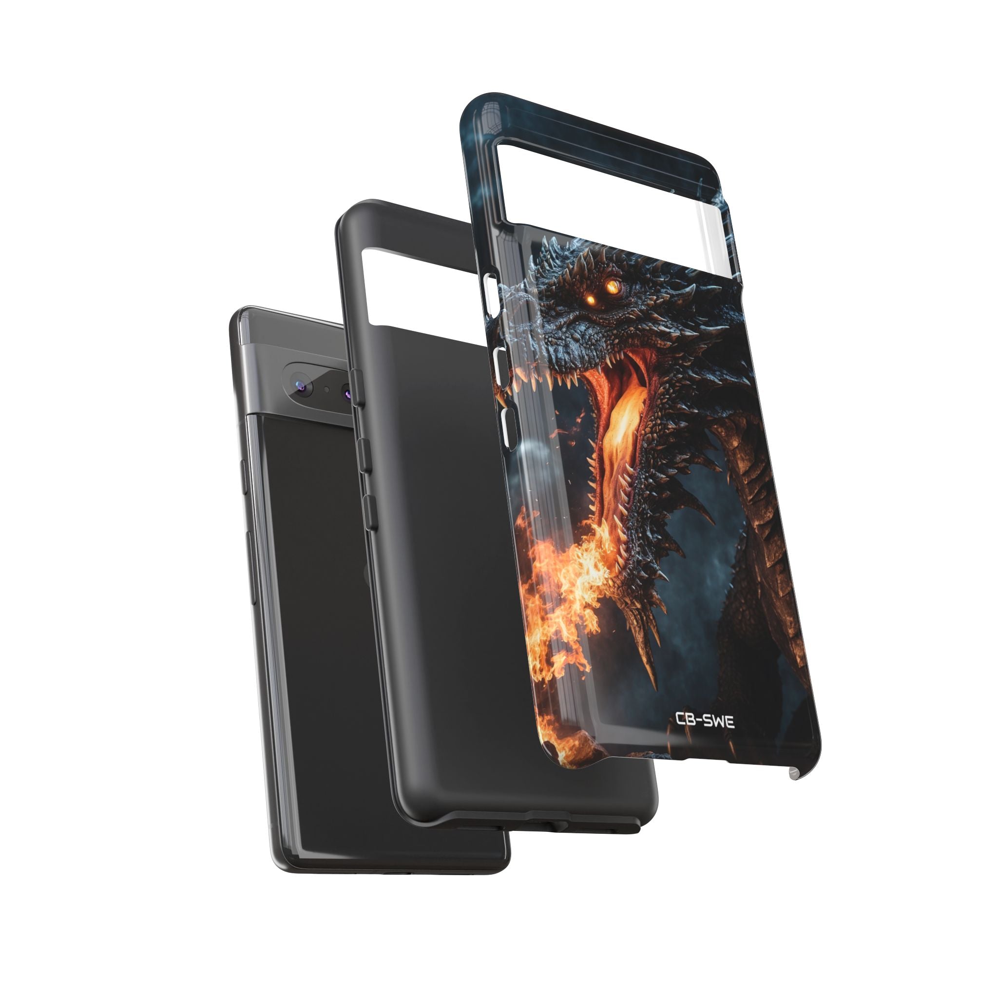 Fiery Breath Erupts - Google Pixel Case