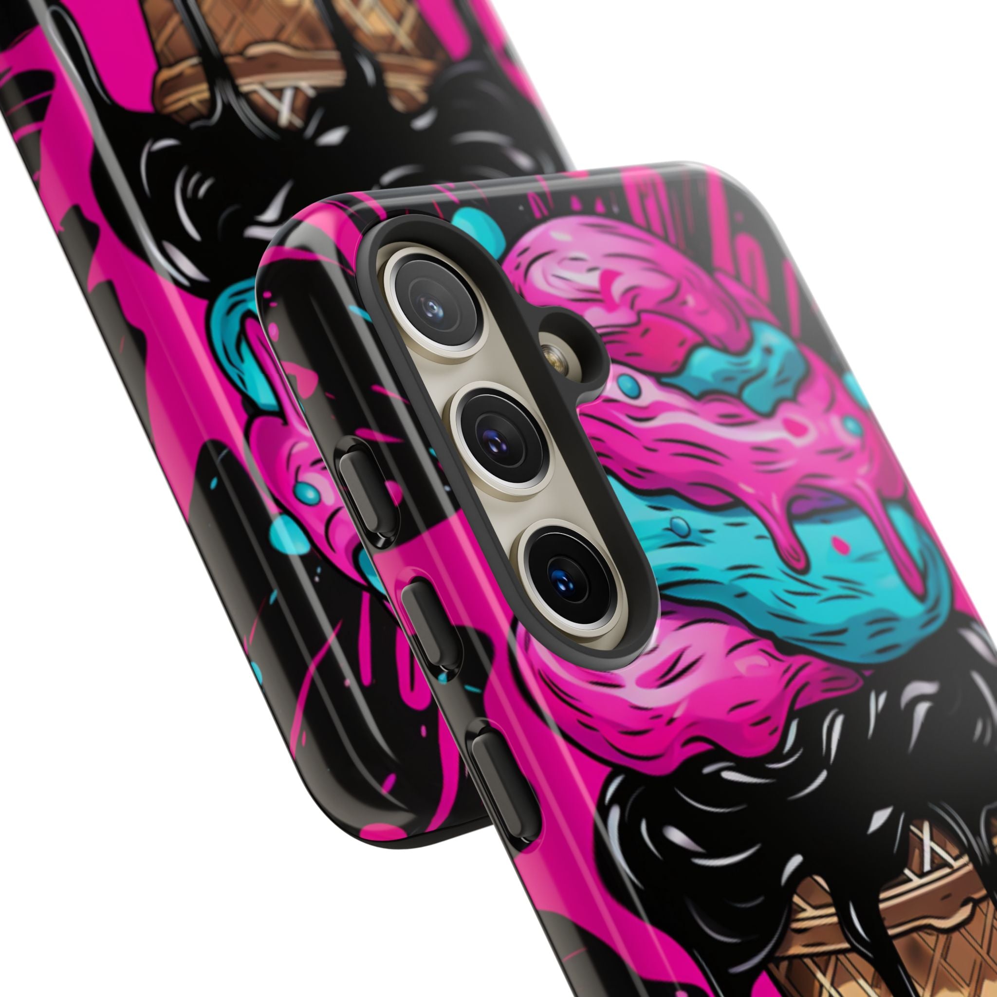Neon Ice Cream Burst - Samsung Case