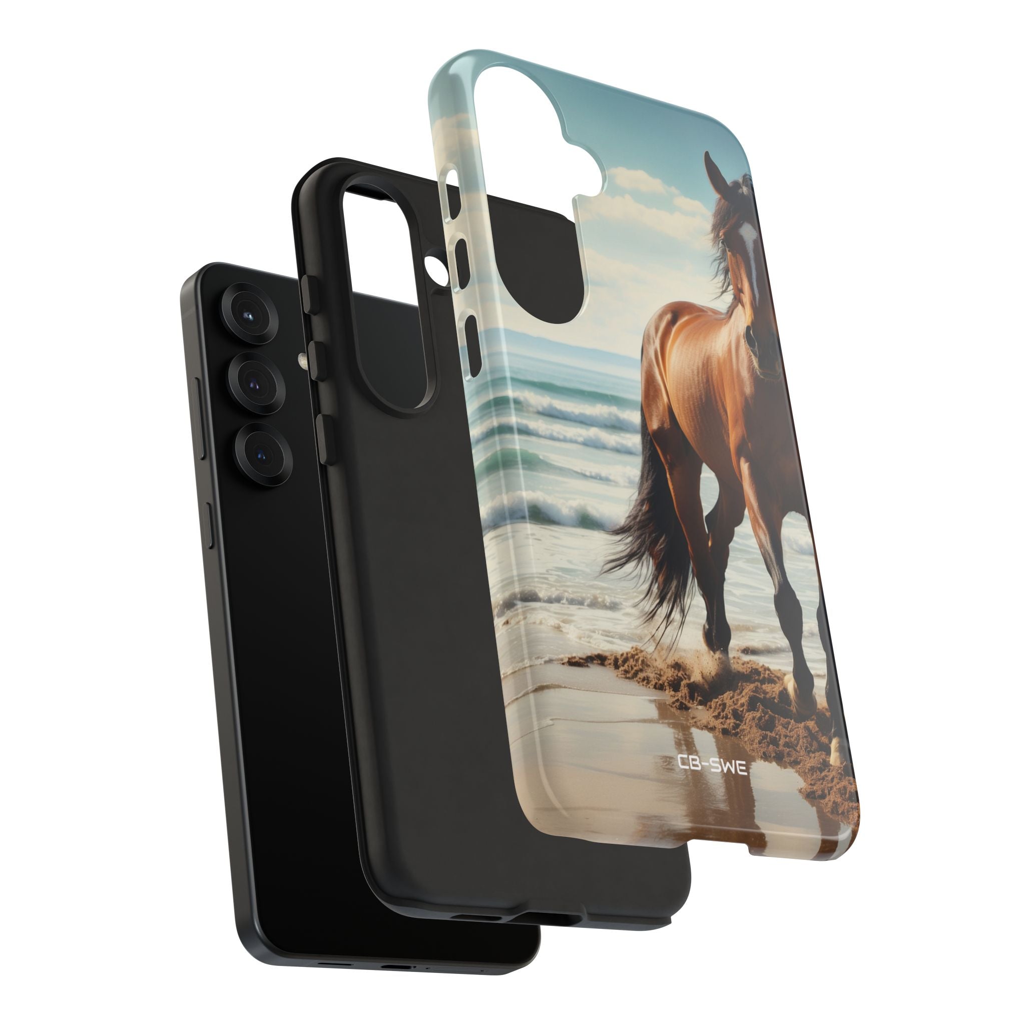 Horse Gallops Shoreline - Samsung Case