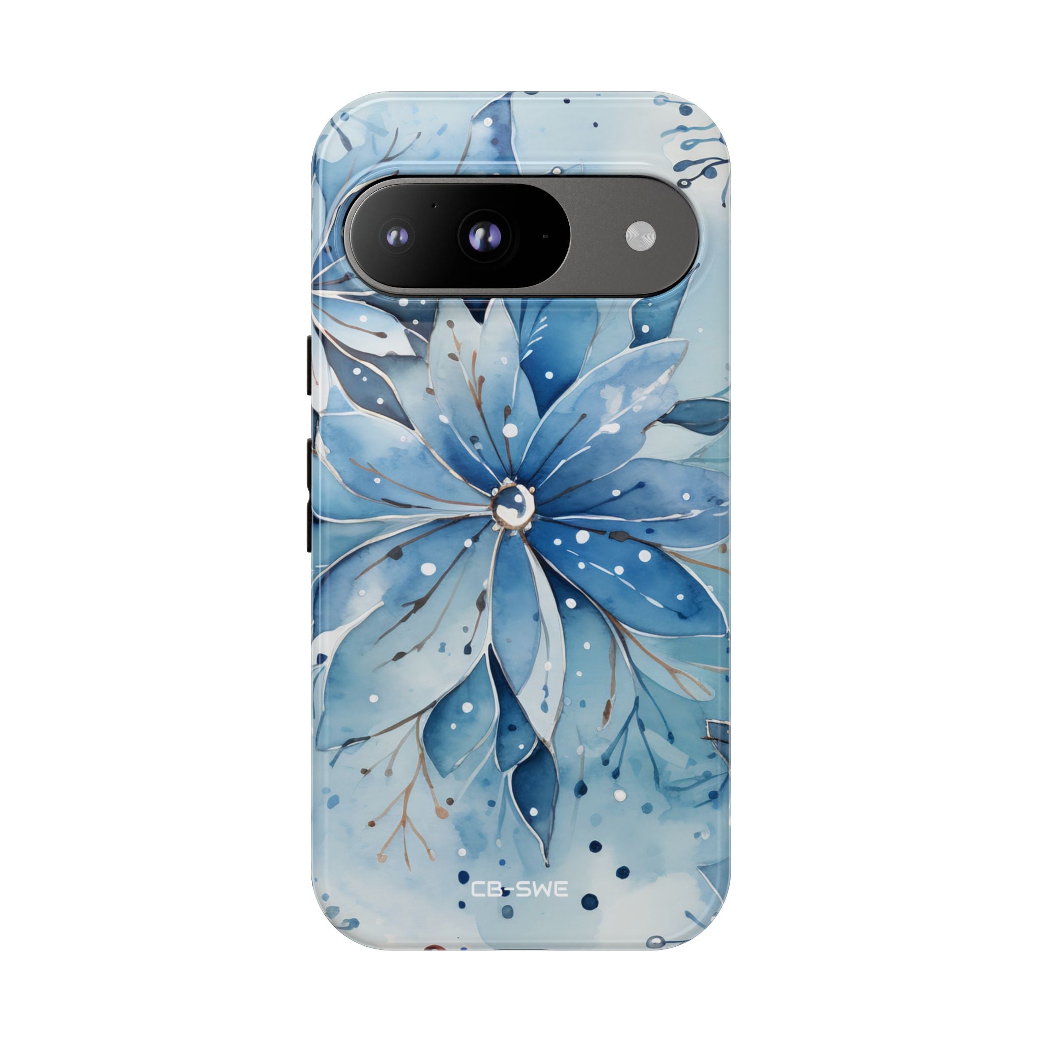 Floral Frost Embrace - Google Pixel Case