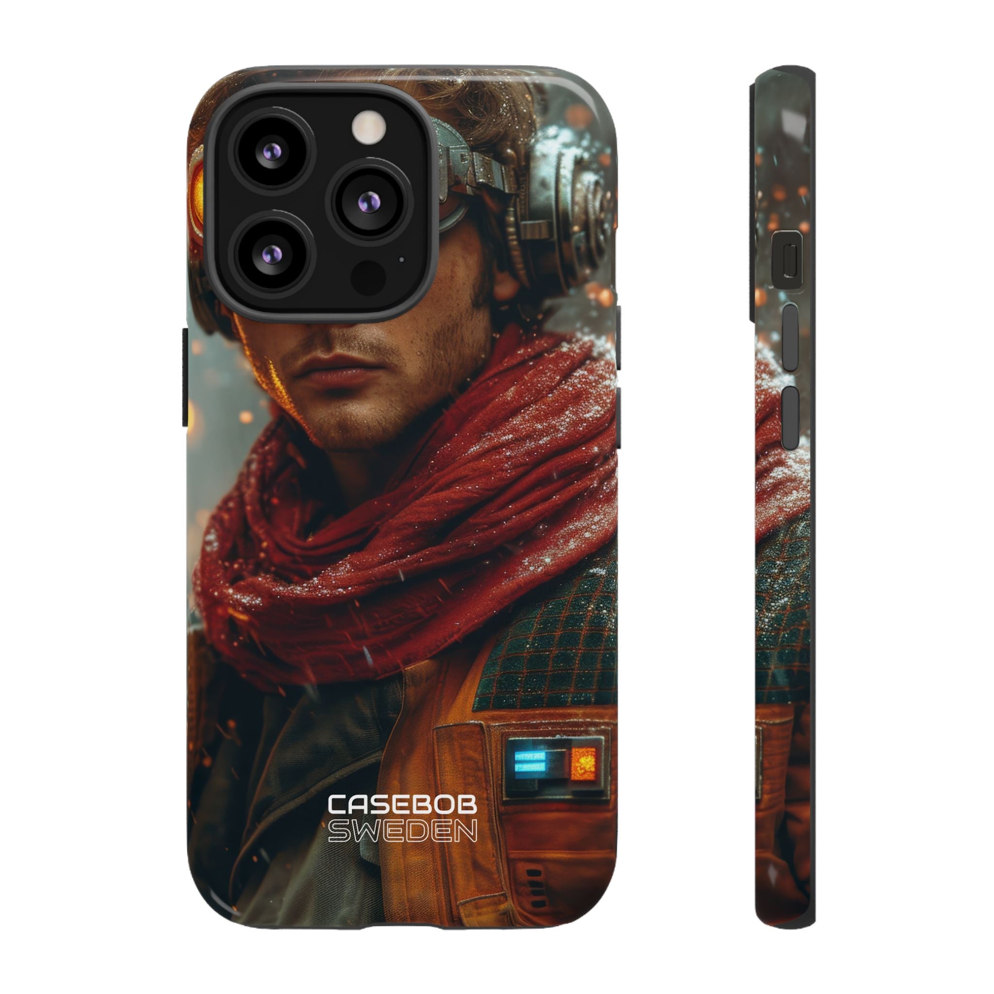 Futuristic Steampunk Explorer iPhone 13 - Tough