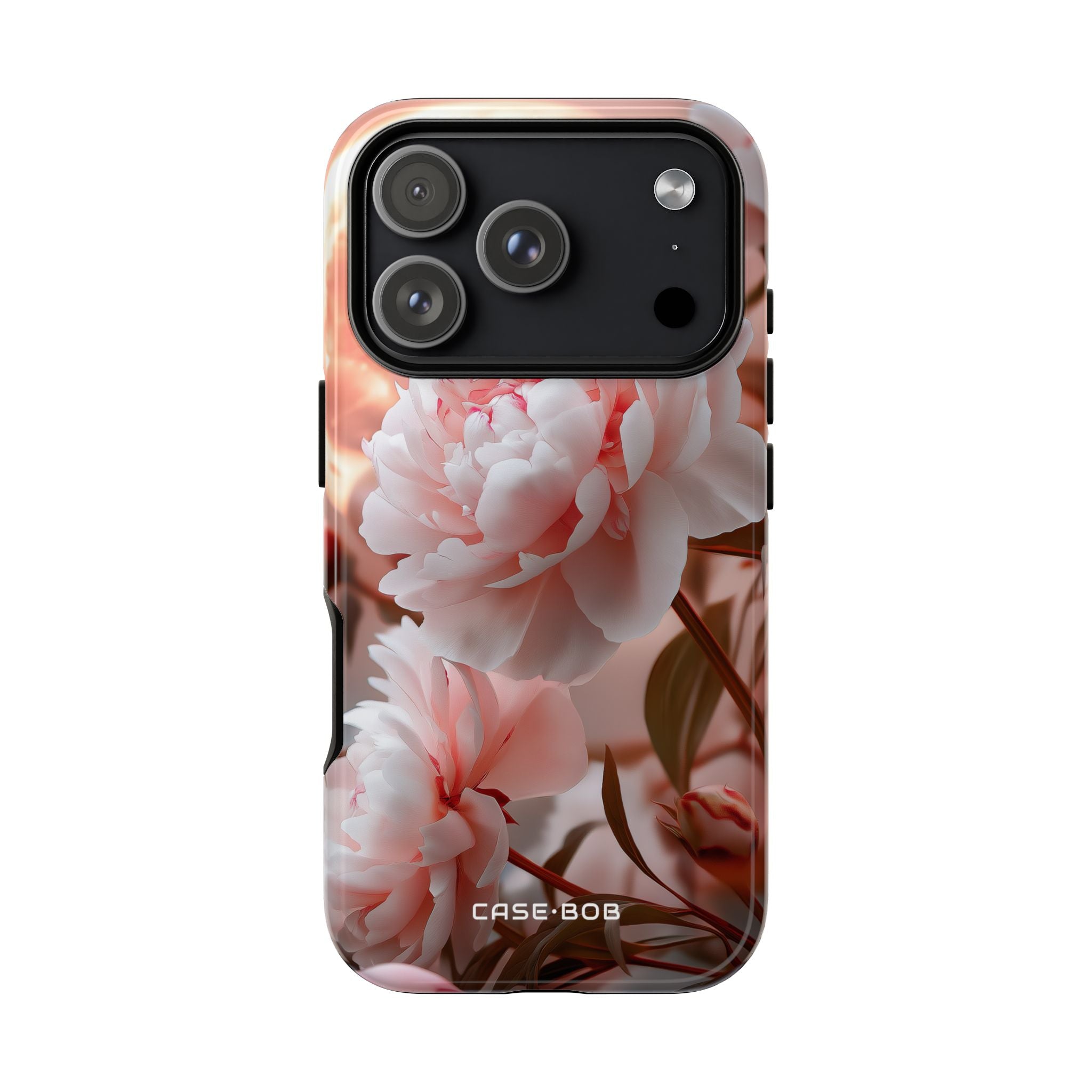 Peony Moonlight iPhone 17 Pro Case - Tough