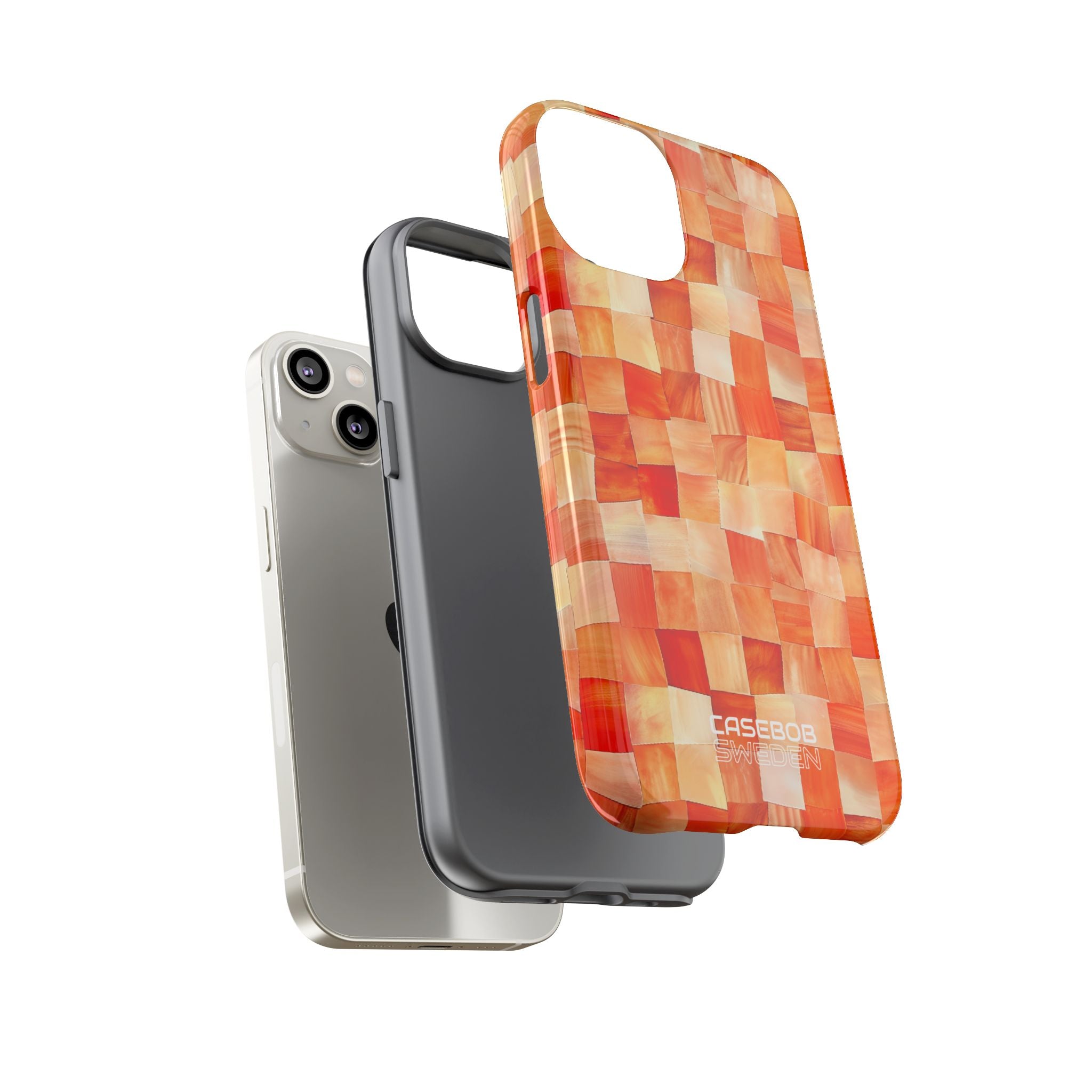 Arazzo a mosaico vivace iPhone 14 - Tough