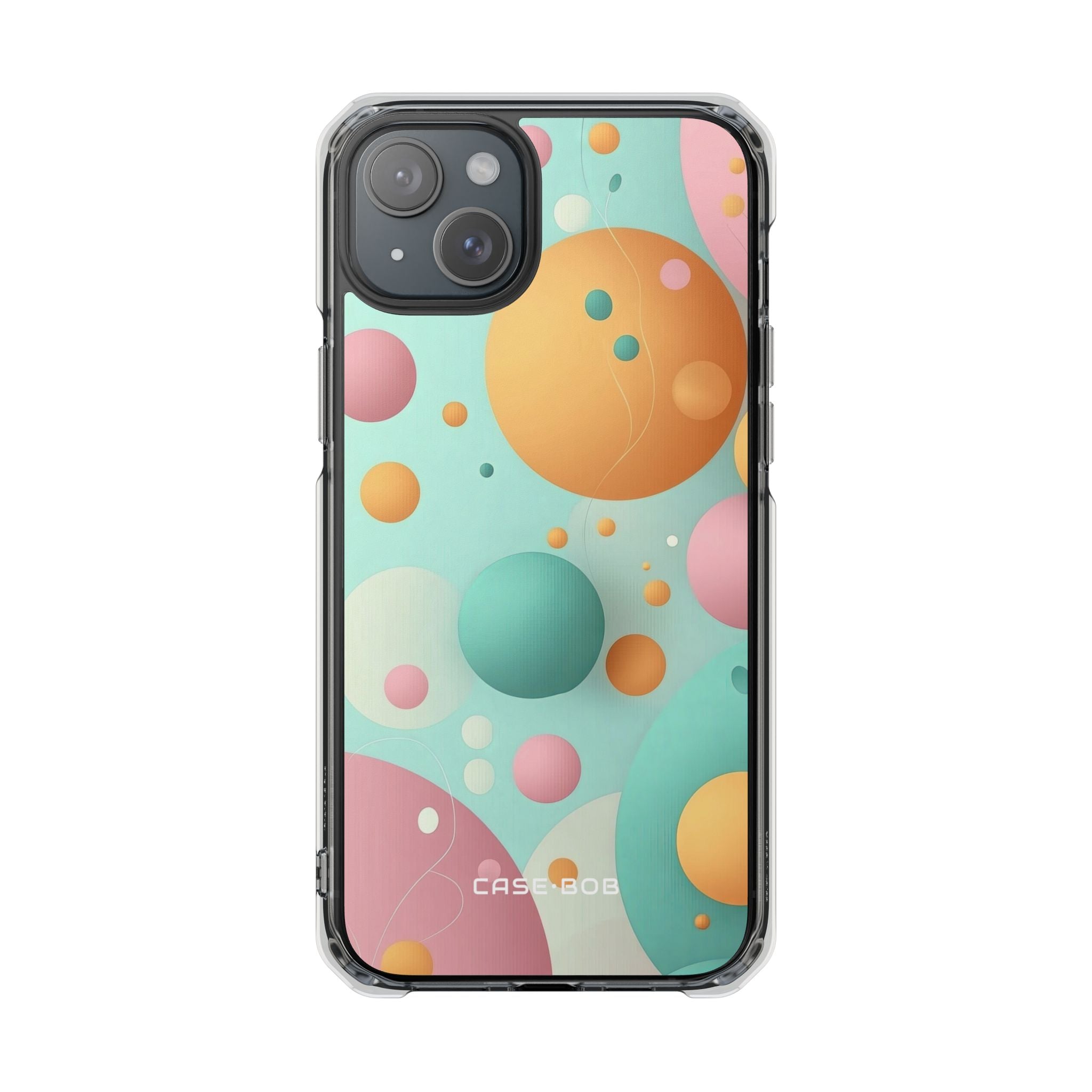 Pastel Circles iPhone 15 Plus Case - Impact