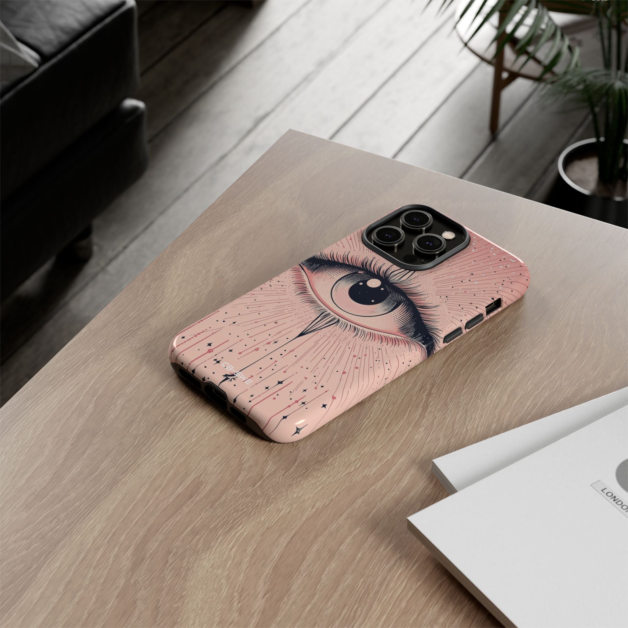 Celestial Eye Glows - iPhone Case