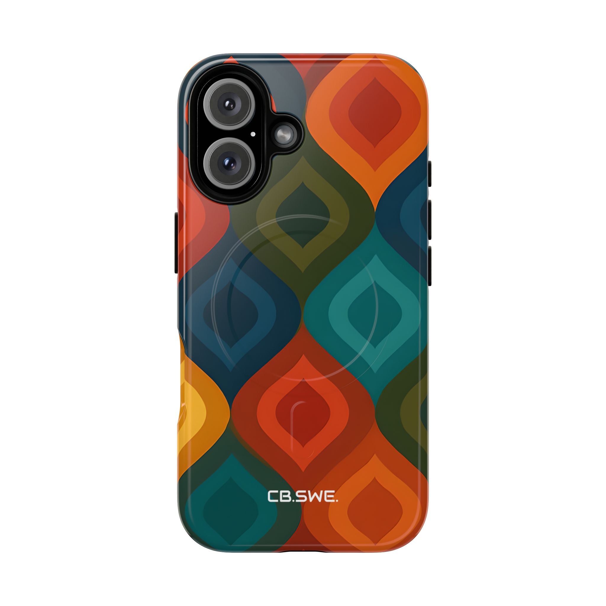 Vibrant Retro Diamond Mid Century iPhone 16 - Tough+