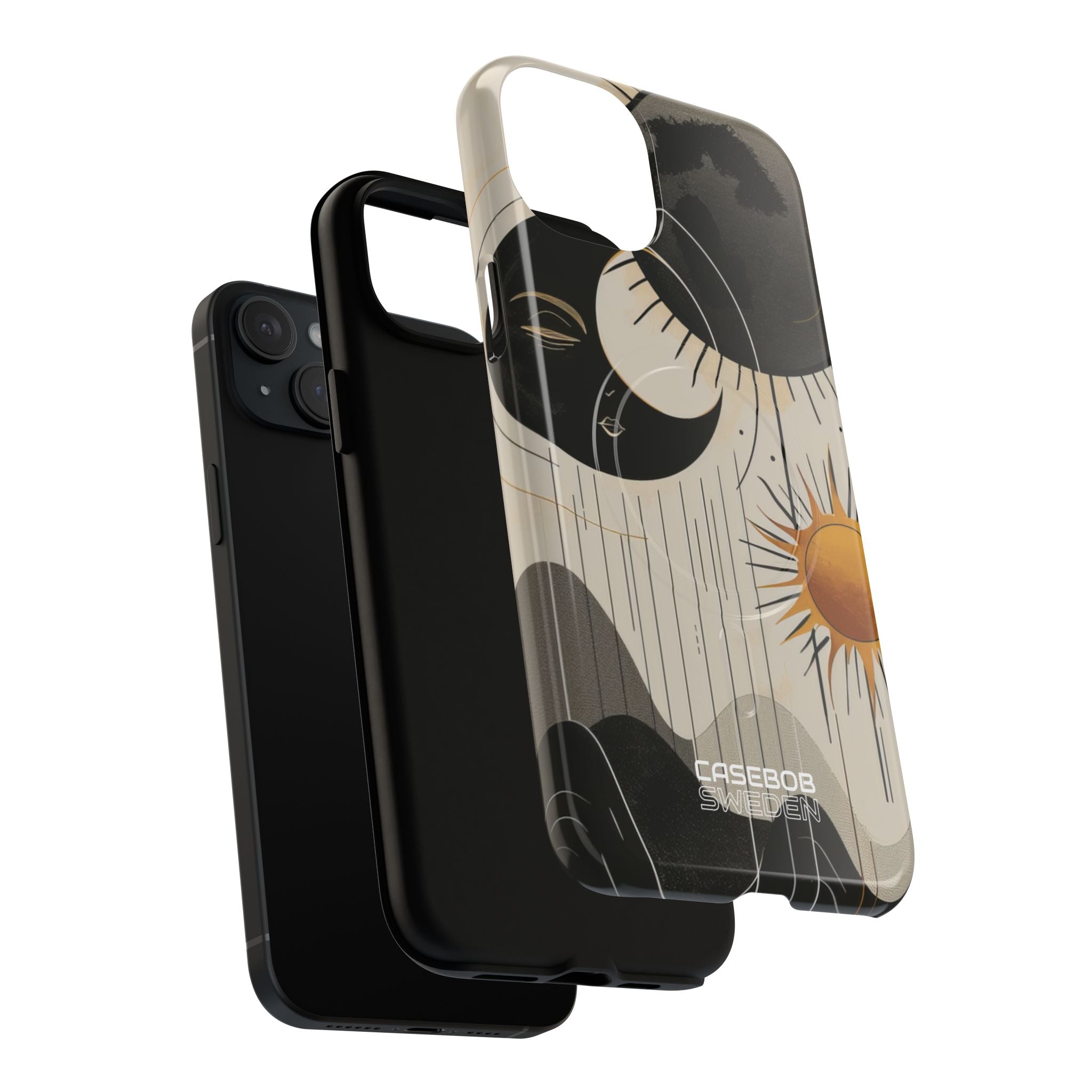 Moon Sun Harmony iPhone 15 - Tough+