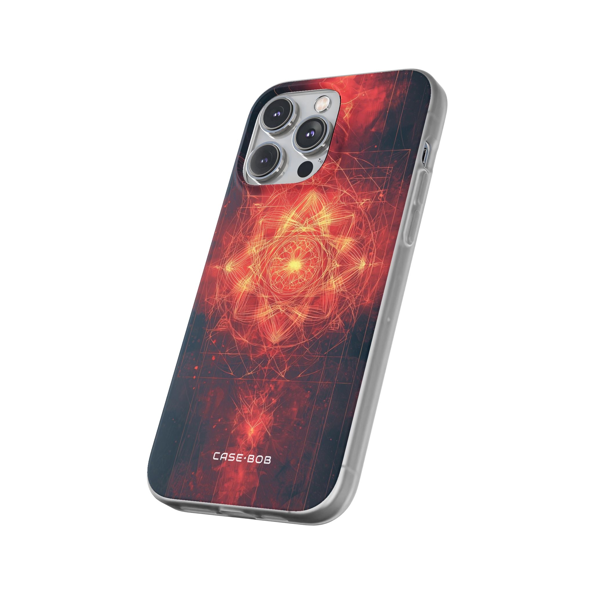Radiant Mandala iPhone 14 Pro Max Case - Soft