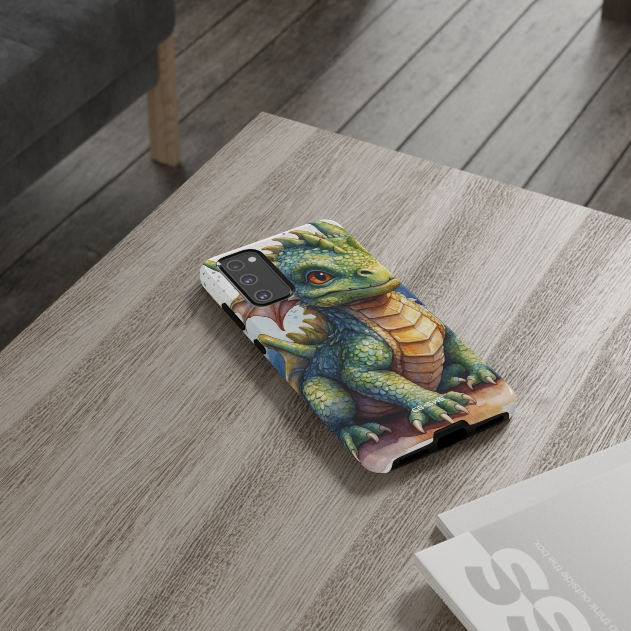 Green Dragon Smiles - Samsung Case
