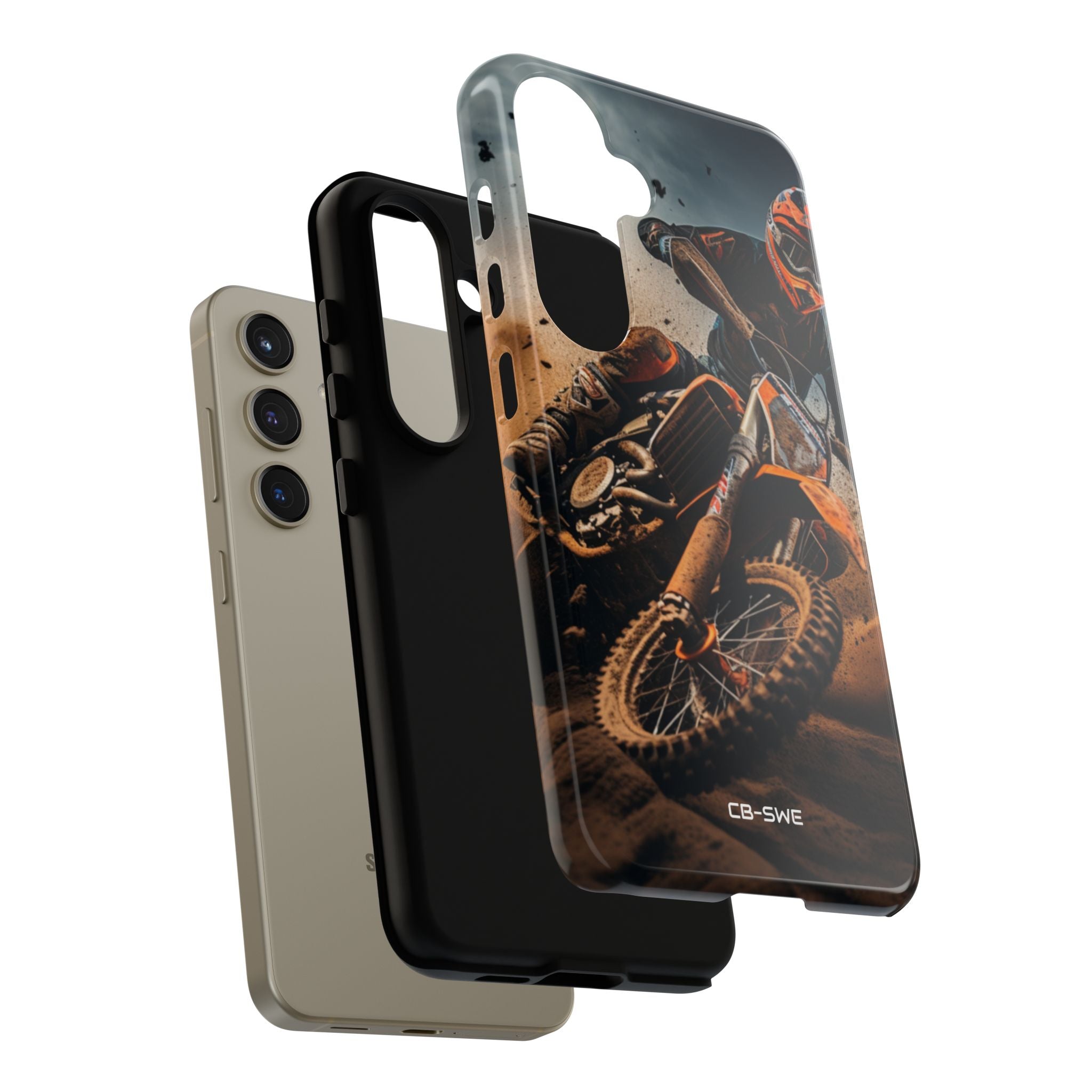 Rider Amidst Desert Fury - Samsung Case