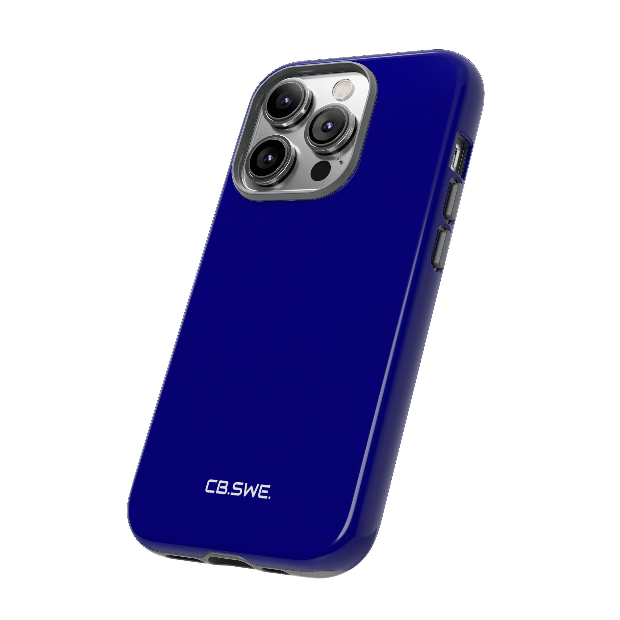 Navy Blue iPhone Case - Tough