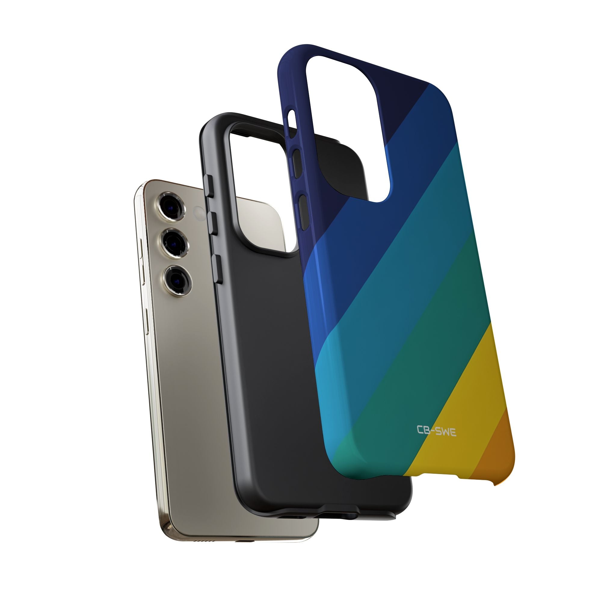 Diagonal Color Spectrum - Samsung Case