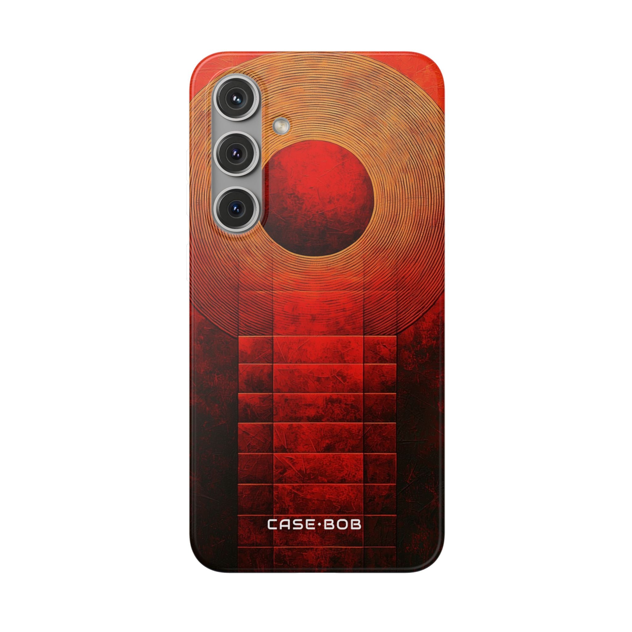 Crimson Orbit Samsung S24 Plus Case - Soft