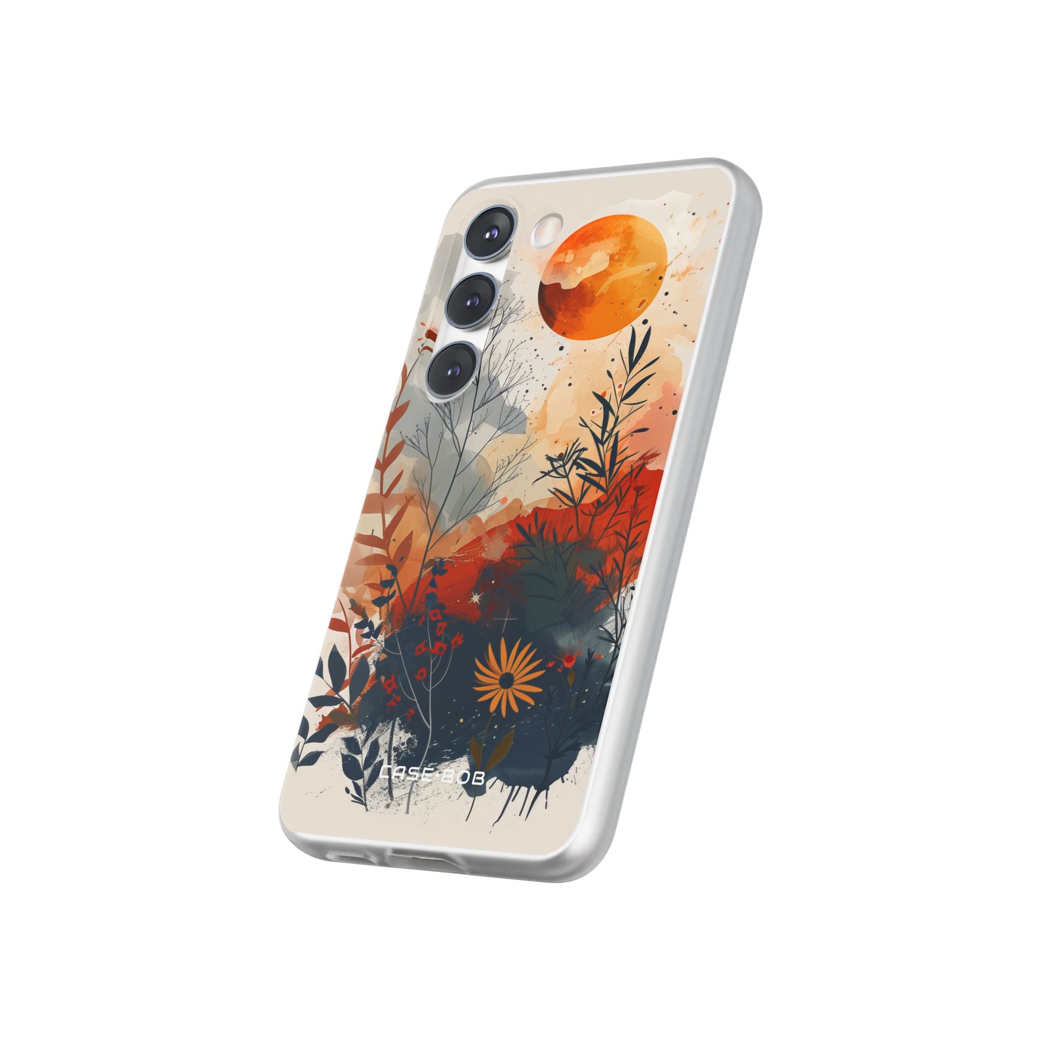 Orange Solstice Samsung S23 Case - Soft