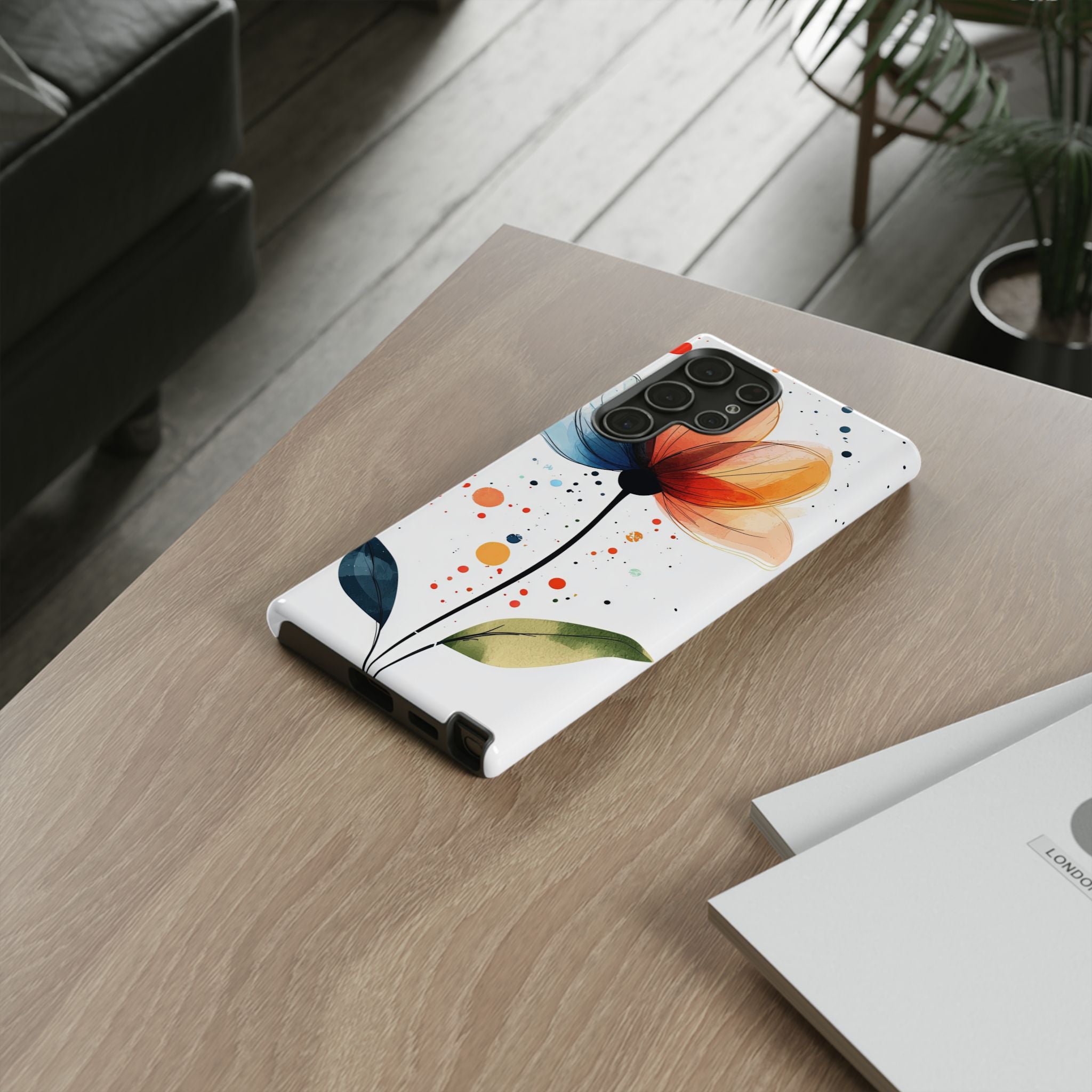 Vibrant Floral Blooms - Samsung Case