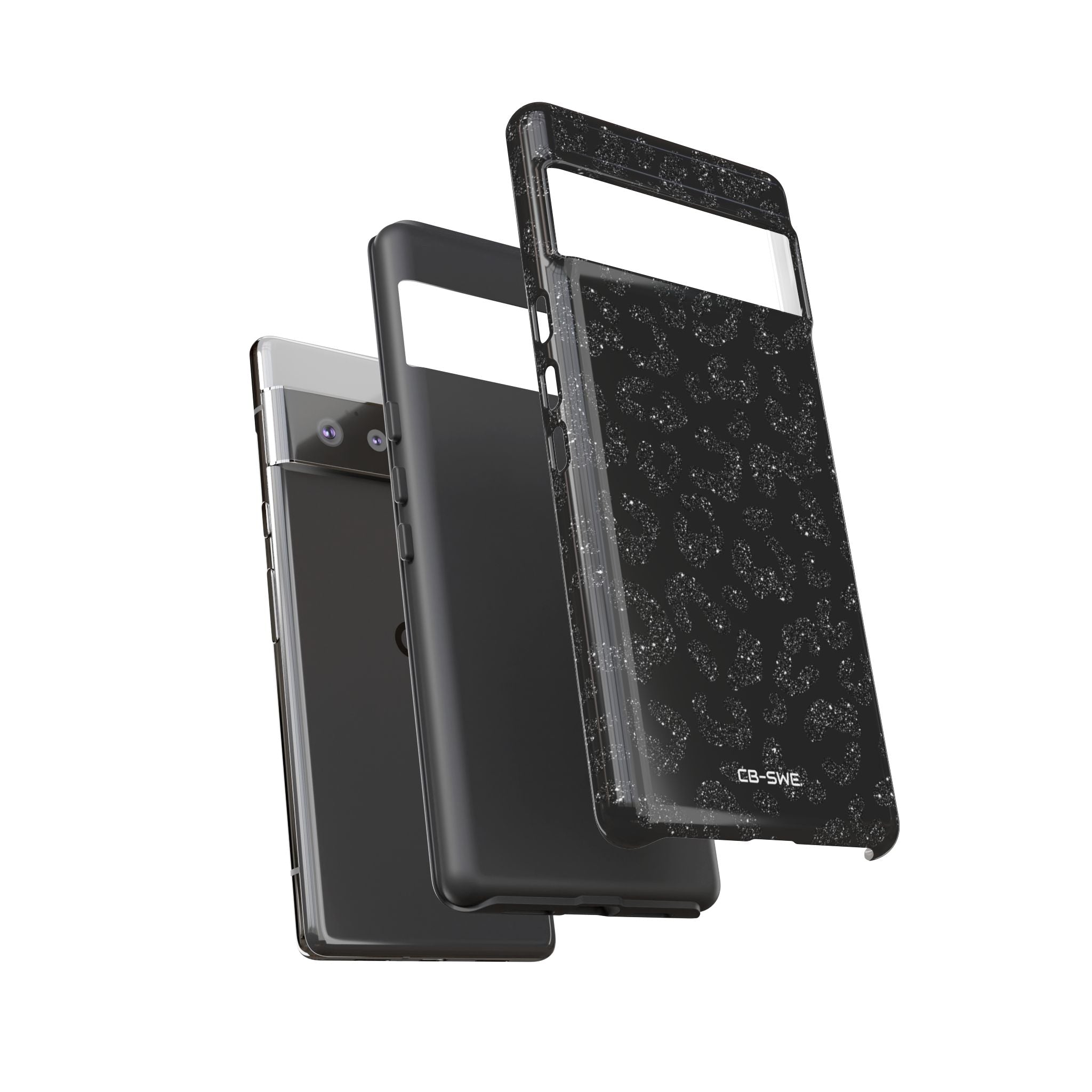 Glittery Leopard Elegance - Google Pixel Case