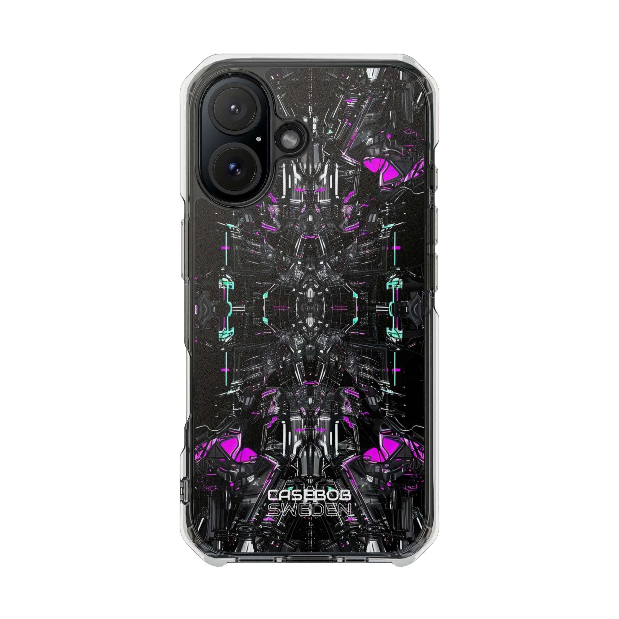 Cybernetic Neon Nexus iPhone 16 - Impact Clear+