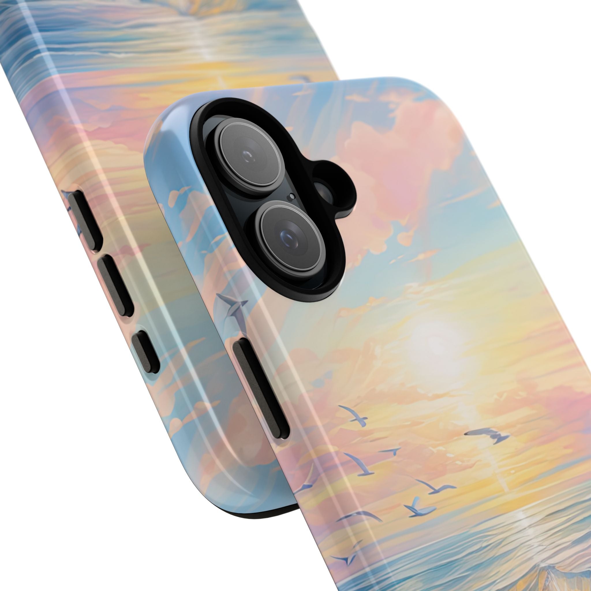 Gentle Waves Embrace - iPhone Case