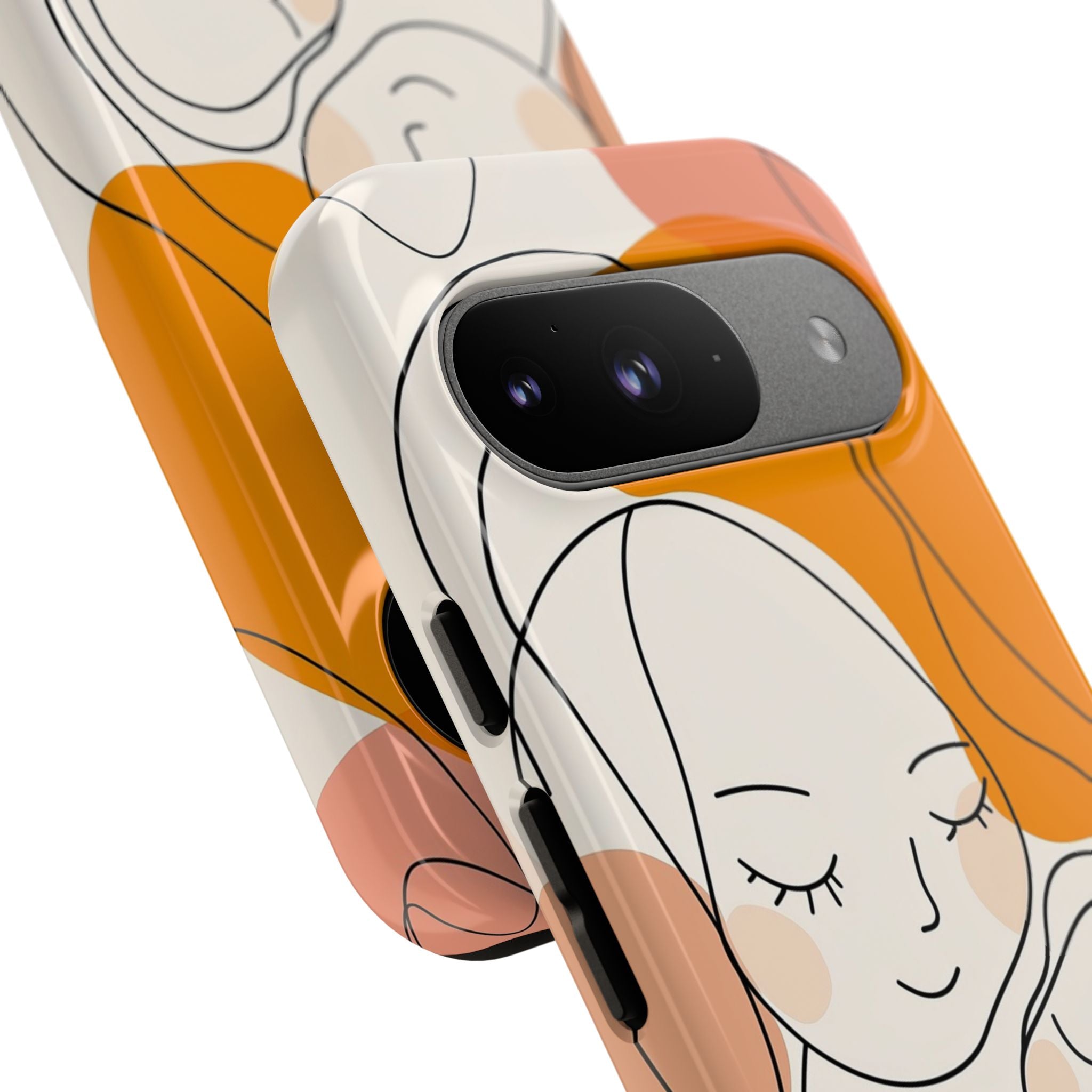 Mother Embraces Child - Google Pixel Case