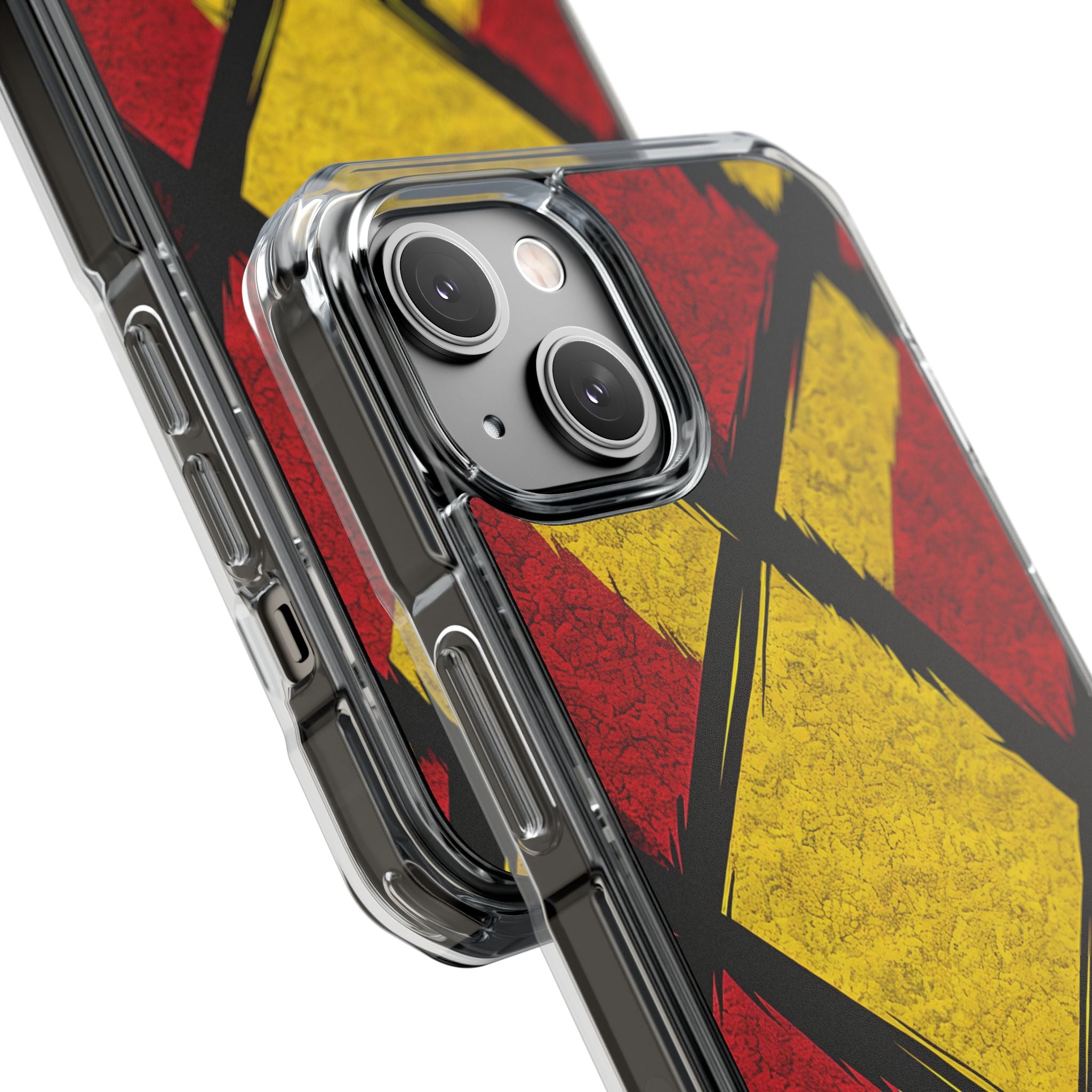 Dynamic Geometric Energy iPhone Case - Impact