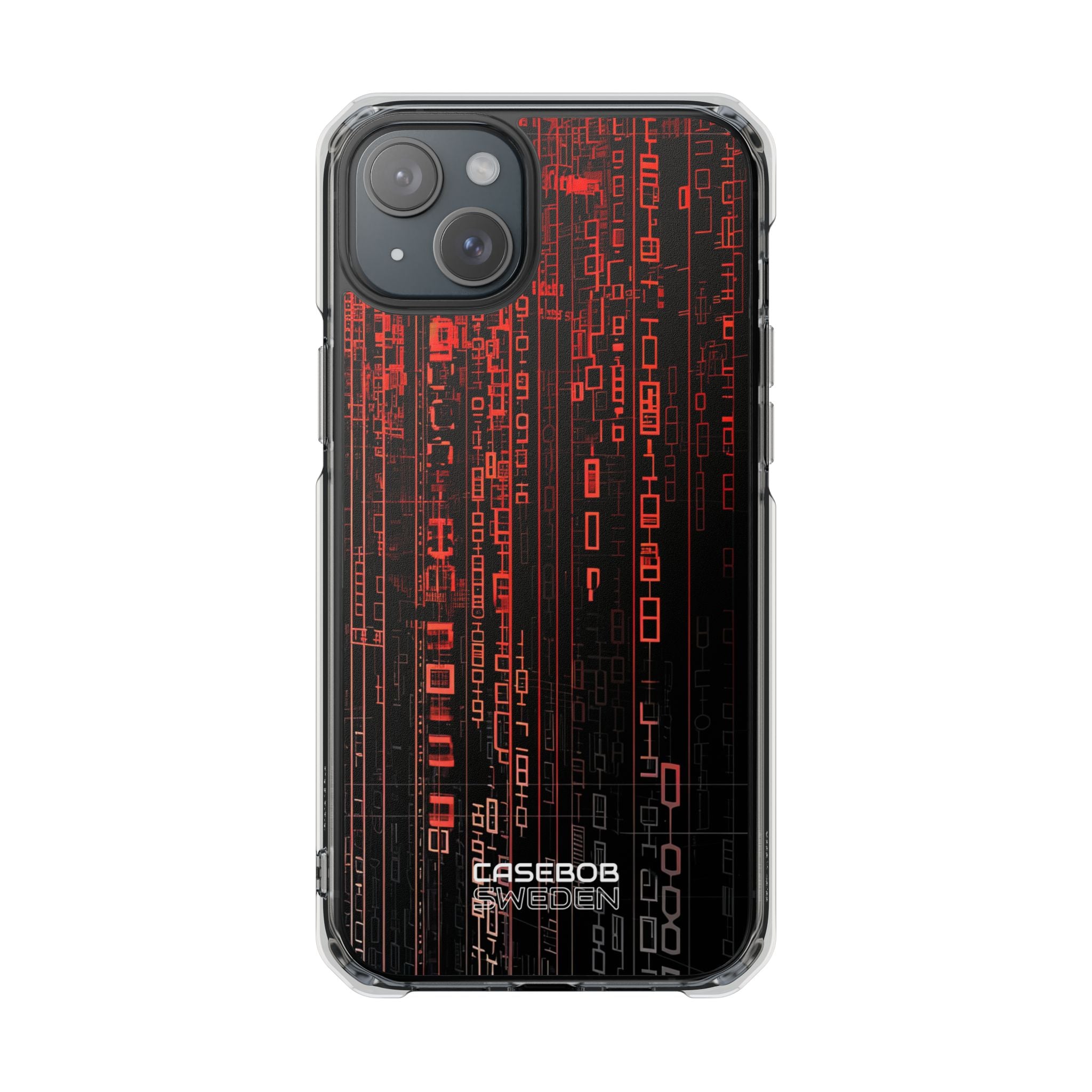 Neon Circuit Dreams iPhone 15 - Impact Clear+