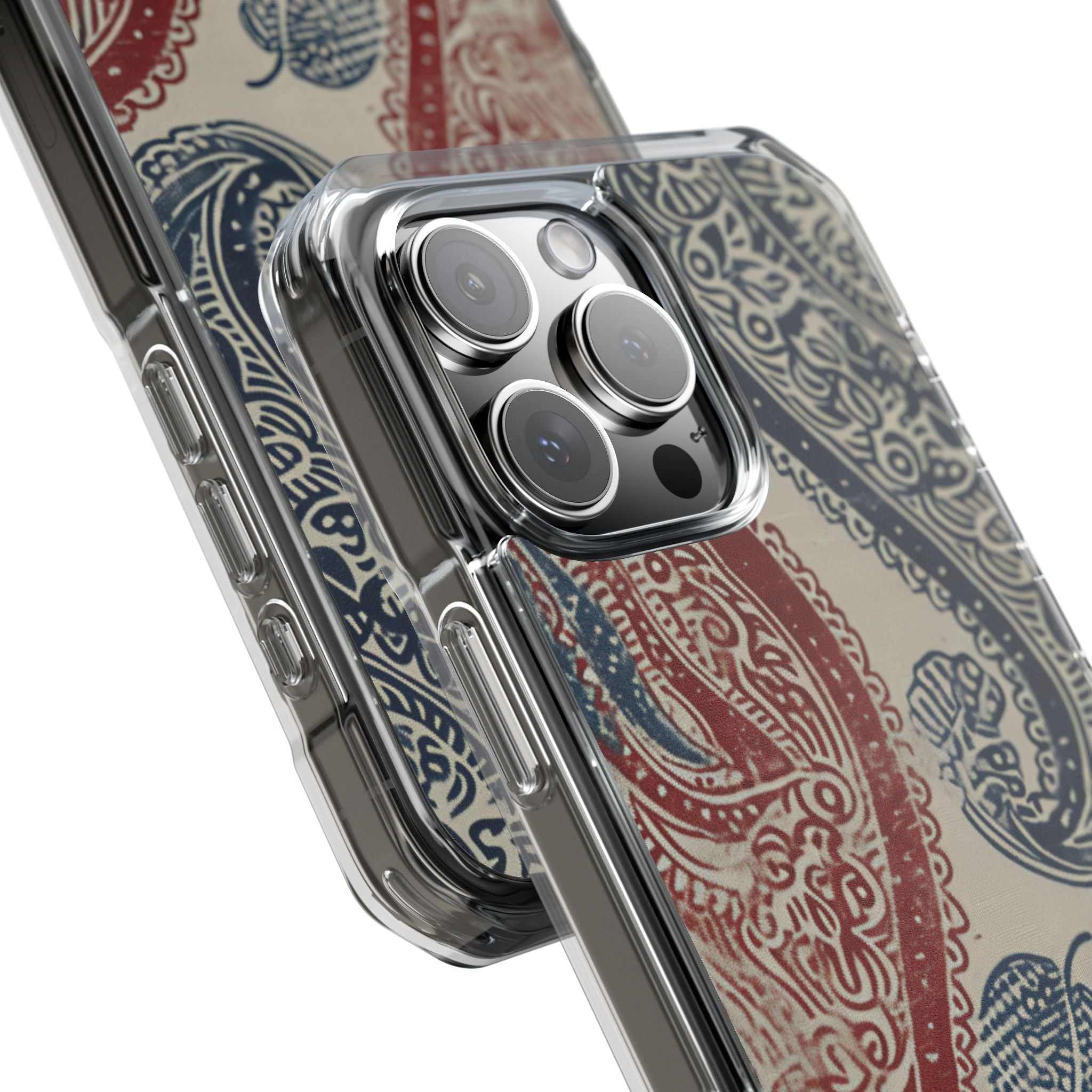 Ornate Paisley Swirl iPhone 16 - Impact Clear+