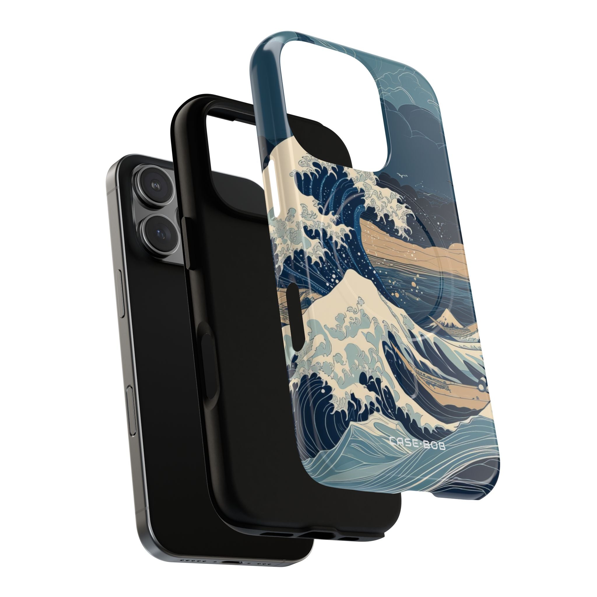 Cresting Blue Wave iPhone 16 Pro Case - Tough+