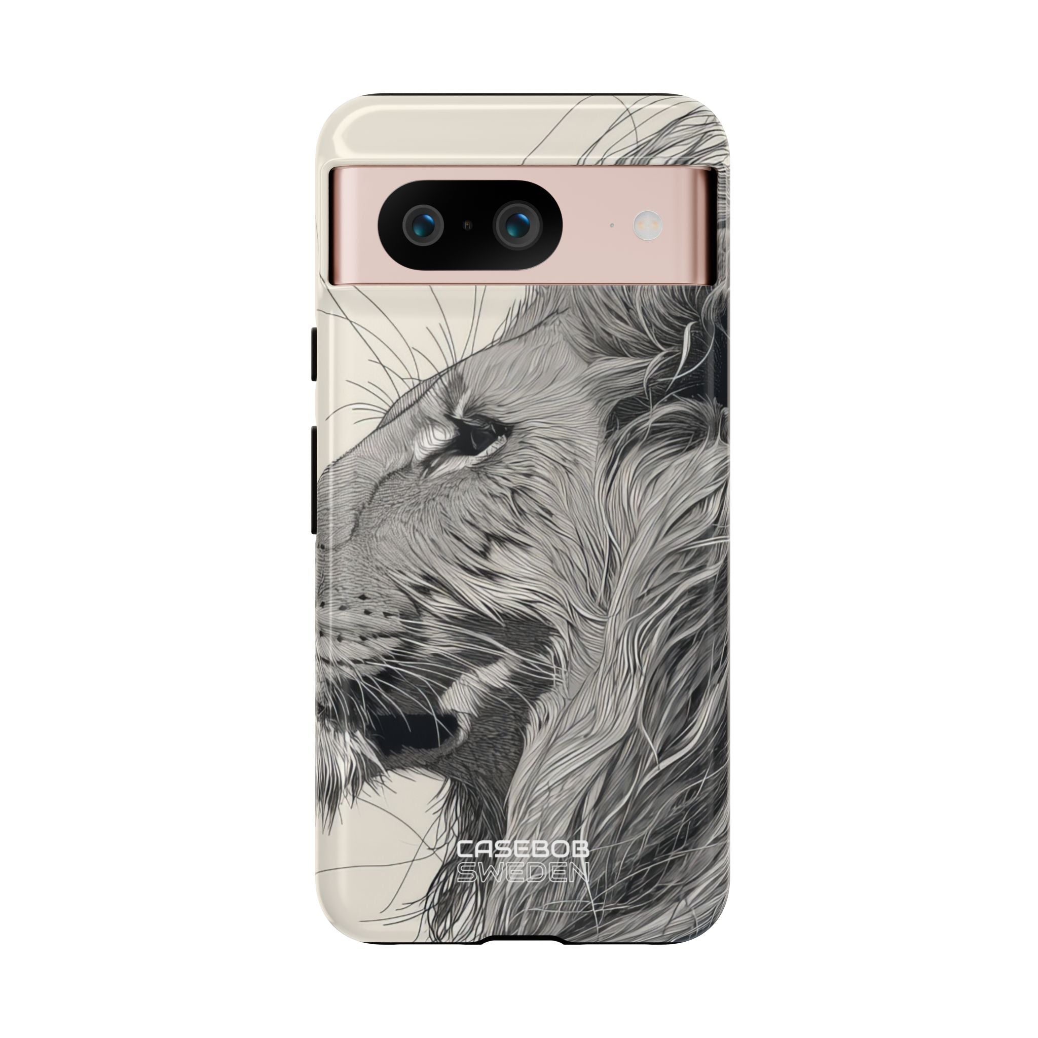 Majestic Lion Profile Google Pixel 8 - Tough
