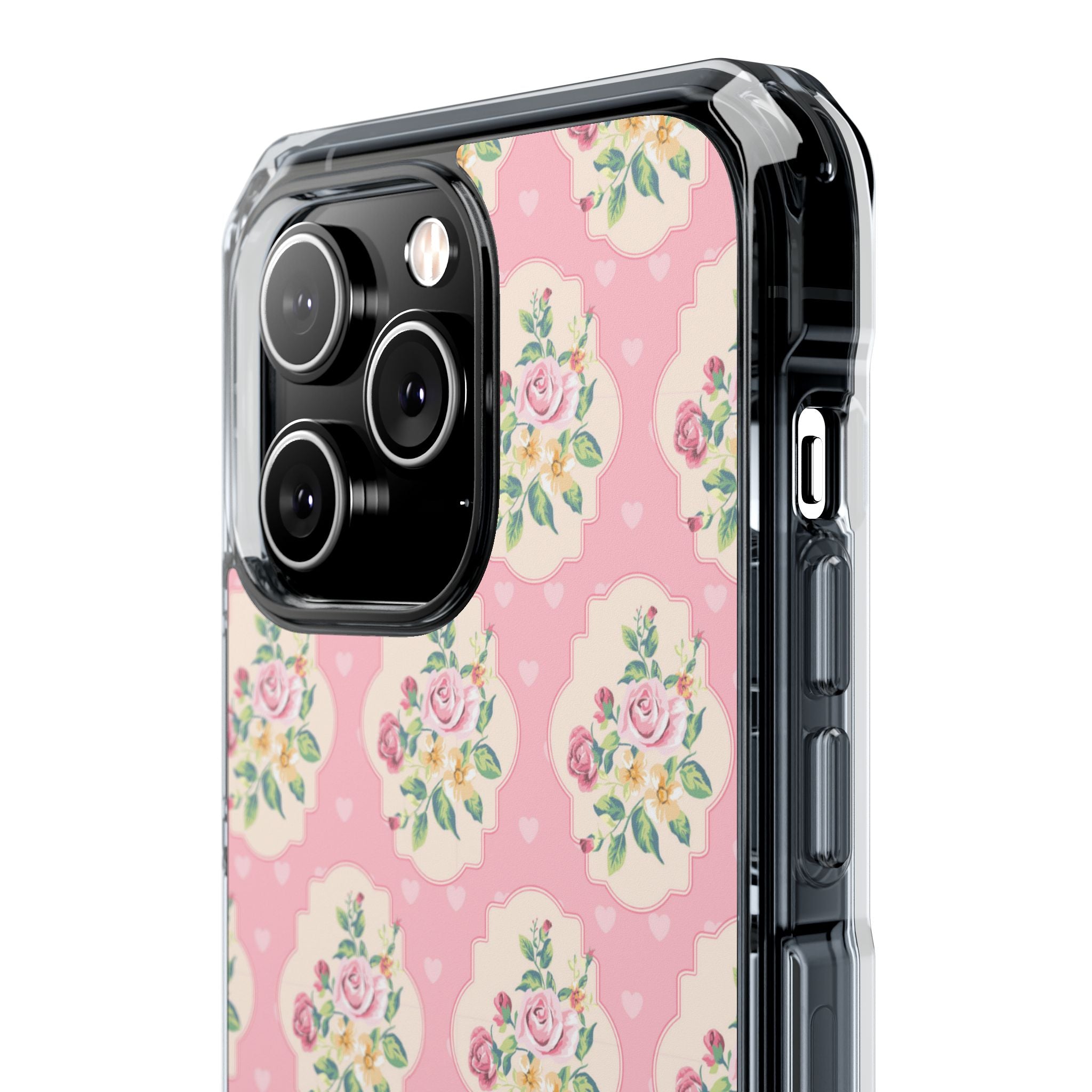 Vintage Floral Romance iPhone Case - Impact