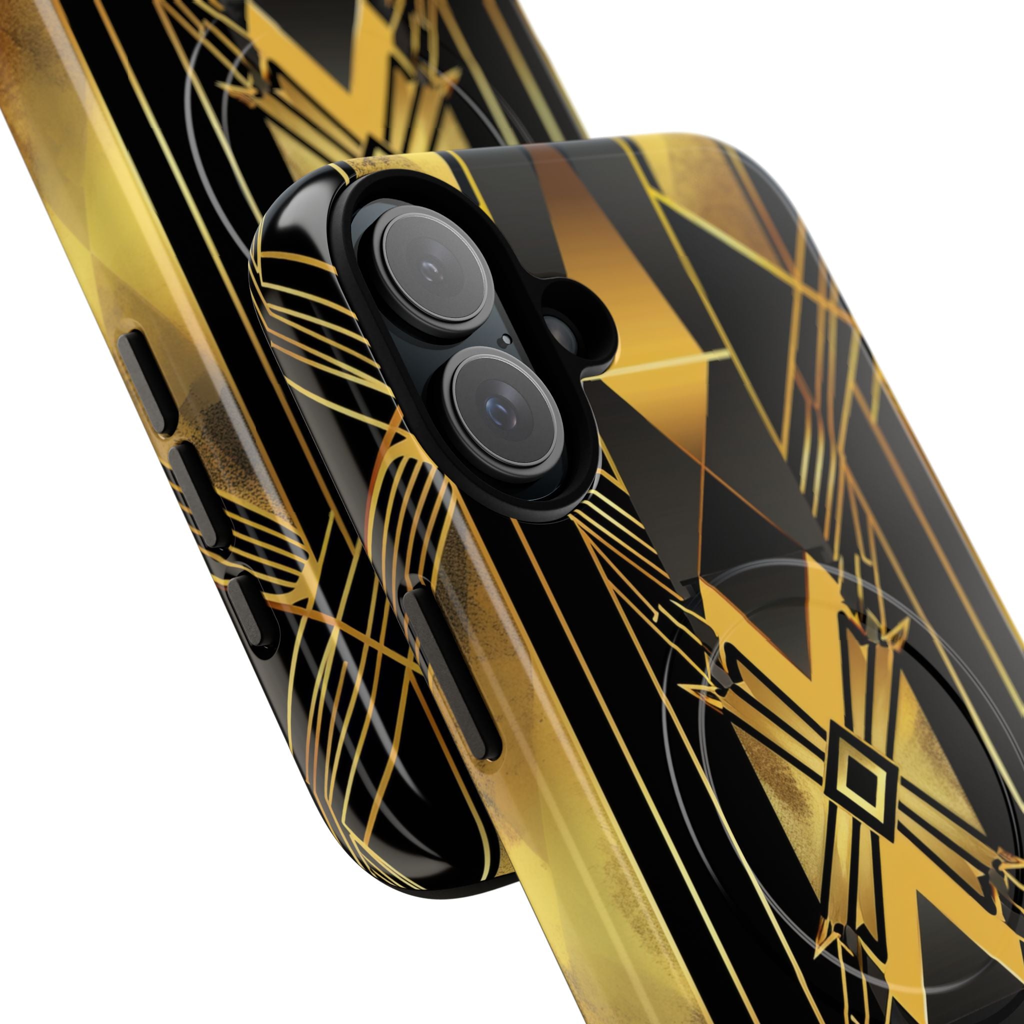 Golden Diamond Radiance iPhone 16 Plus Case - Tough+