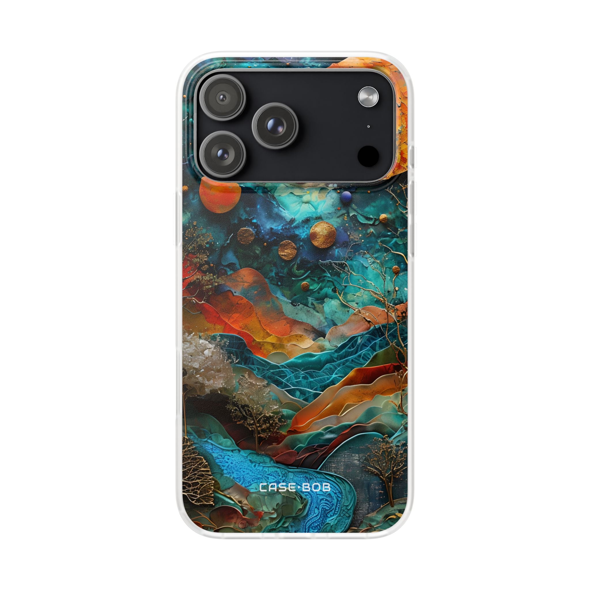 Celestial Ember iPhone 17 Pro Max Case - Soft