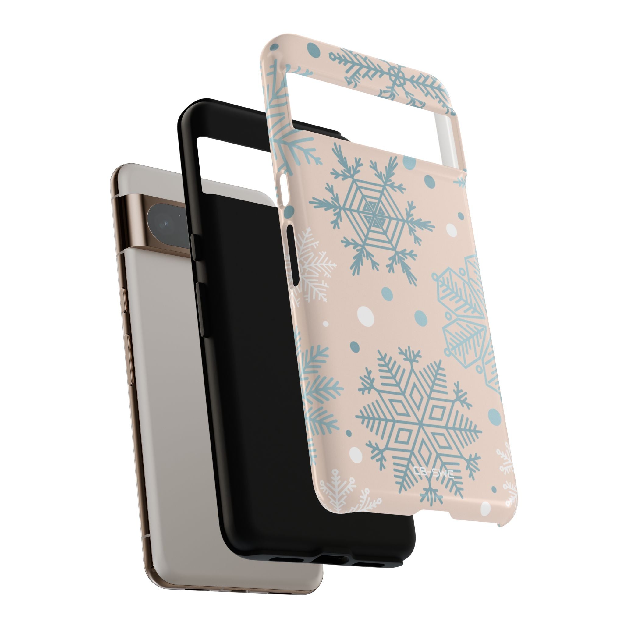 Snowflake Pastel Harmony - Google Pixel Case
