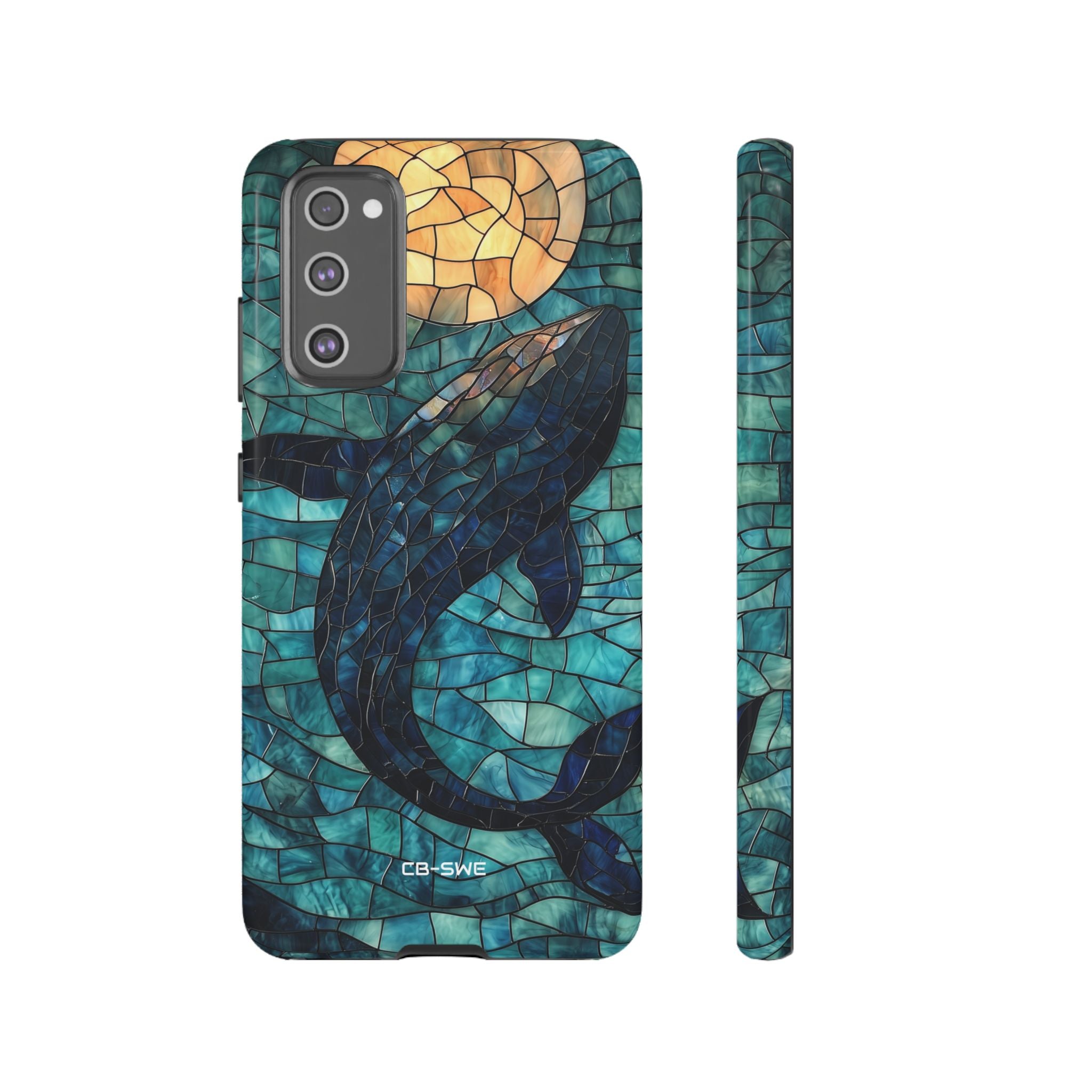 Whale Dives Upward - Samsung Case