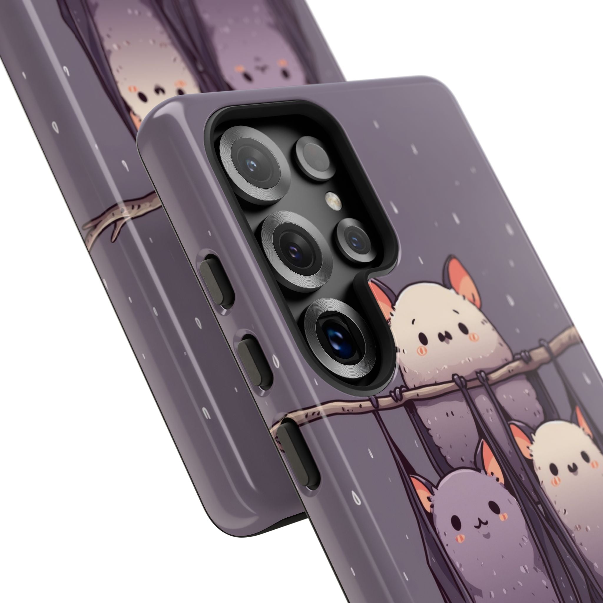 Bats Hang Playfully - Samsung Case