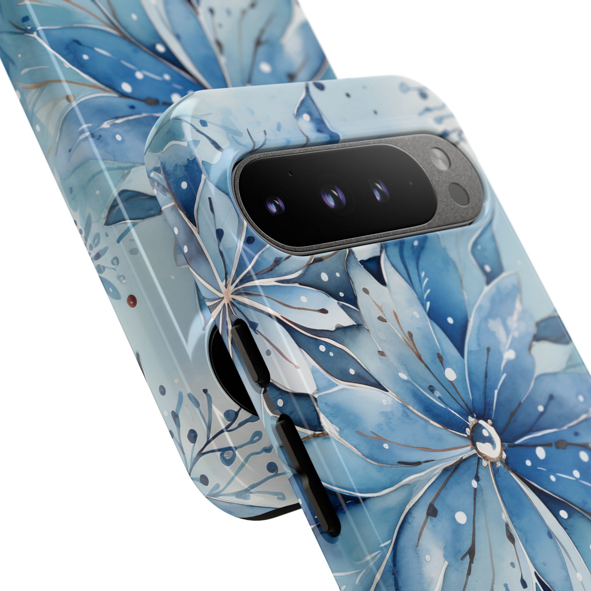 Floral Frost Embrace - Google Pixel Case
