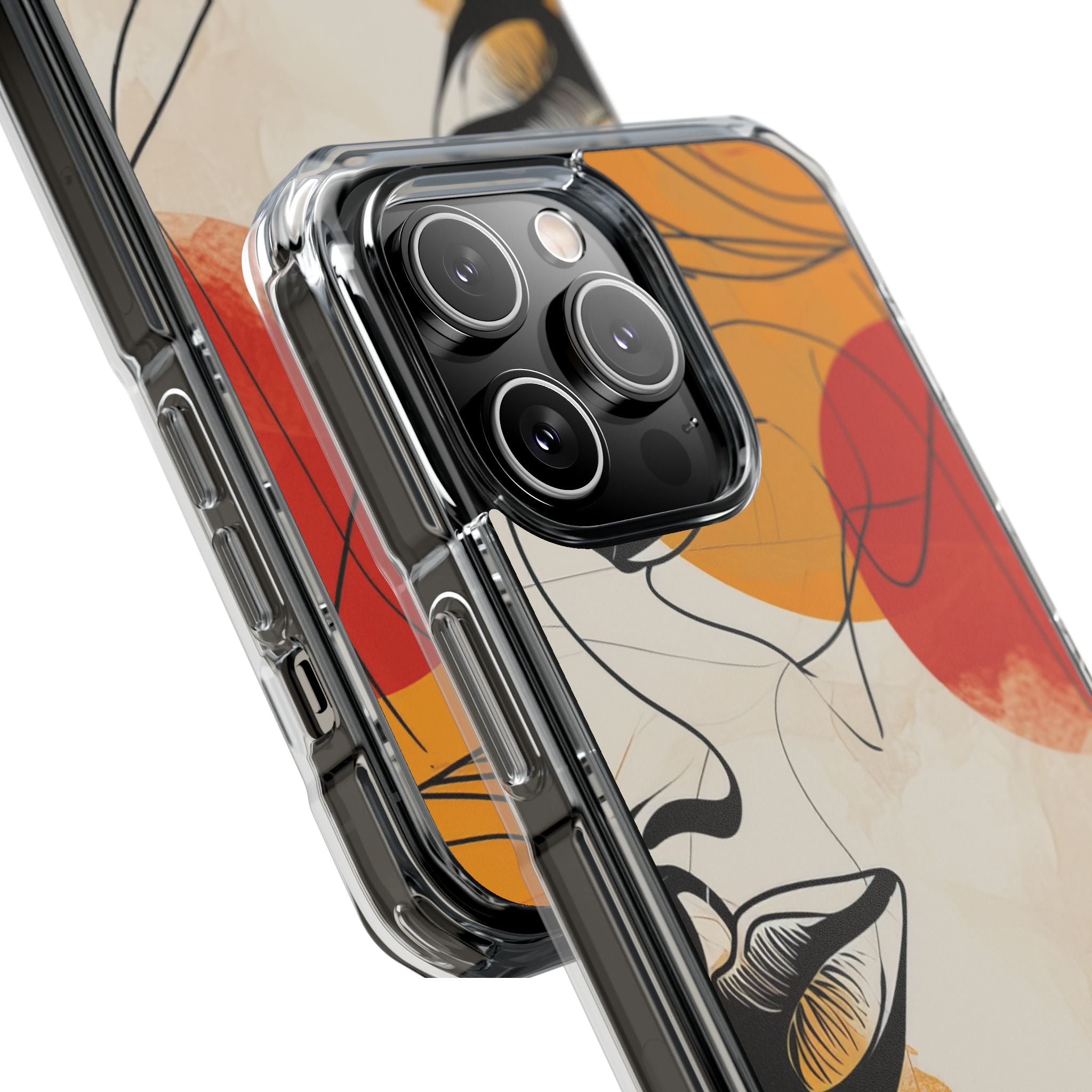 Fluid Face Lines iPhone 14 - Impact Clear+