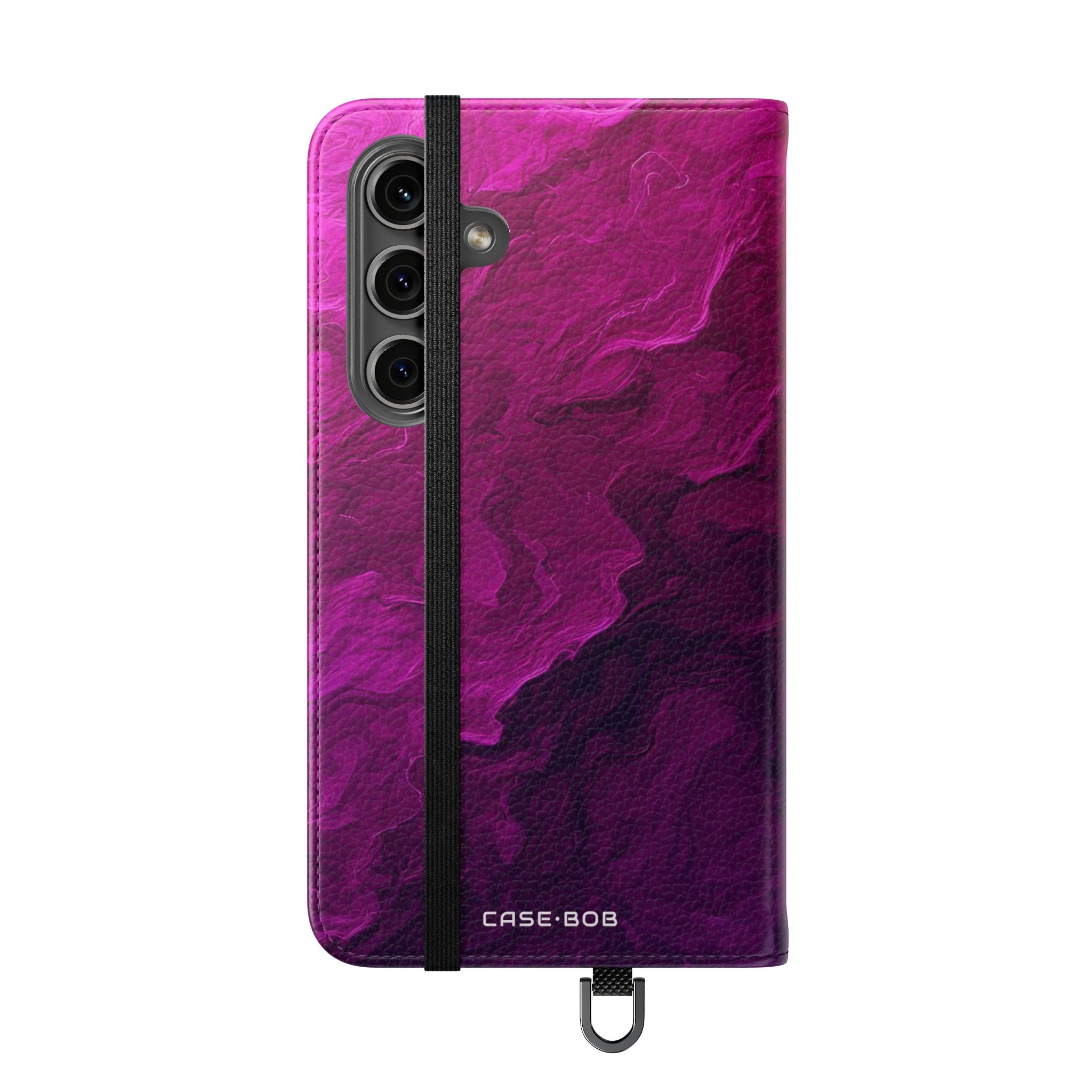 Purple Swirl - Samsung S24 Case - Wallet