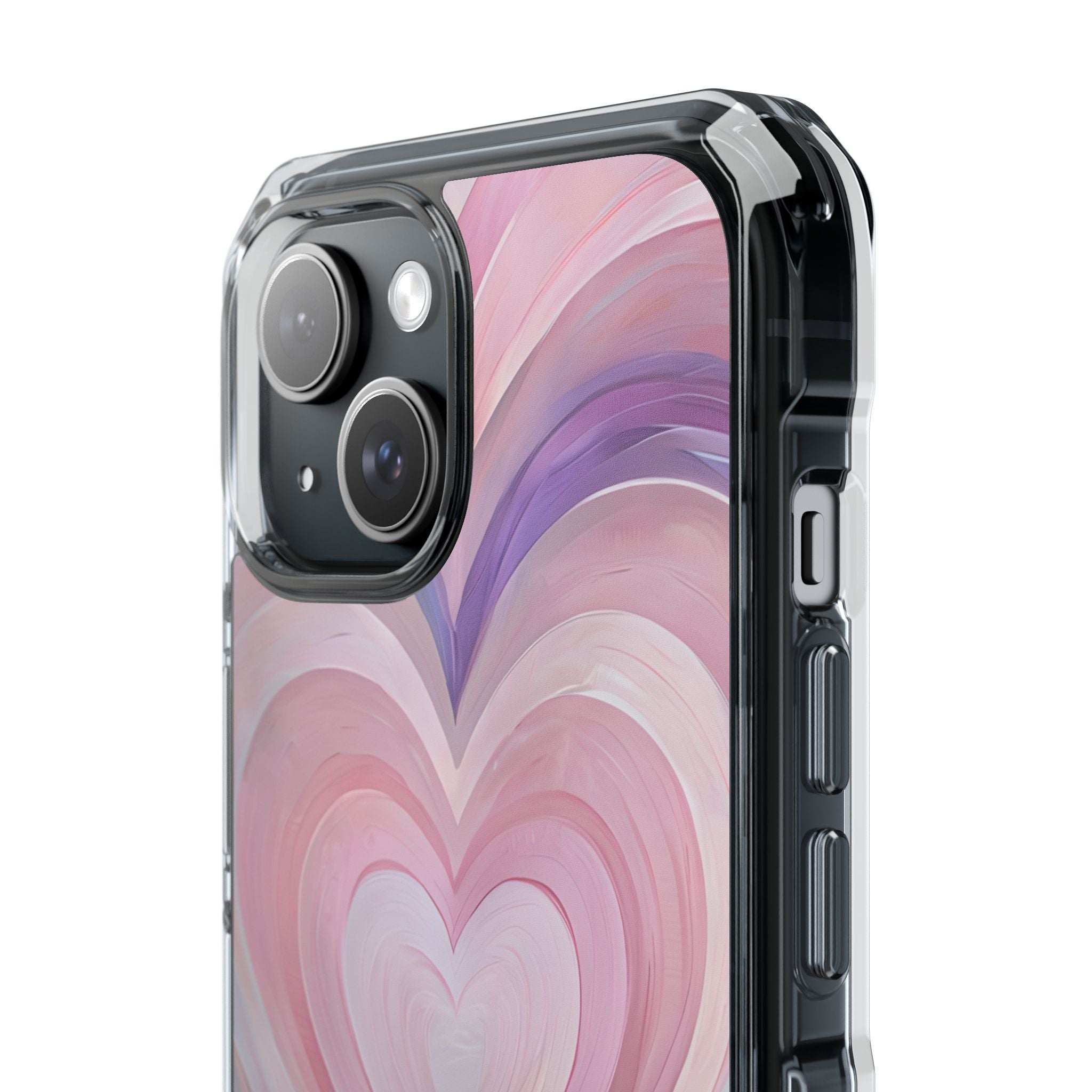 Impressionistic Heart Layers iPhone Case - Impact