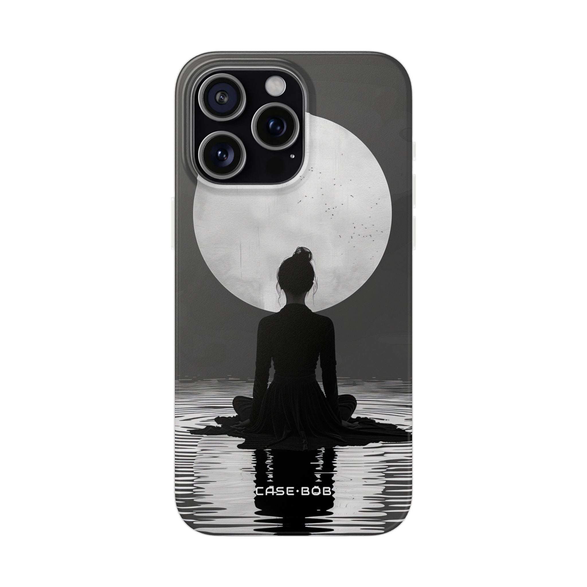 Silhouette Moonlight iPhone 15 Pro Max Case - Soft