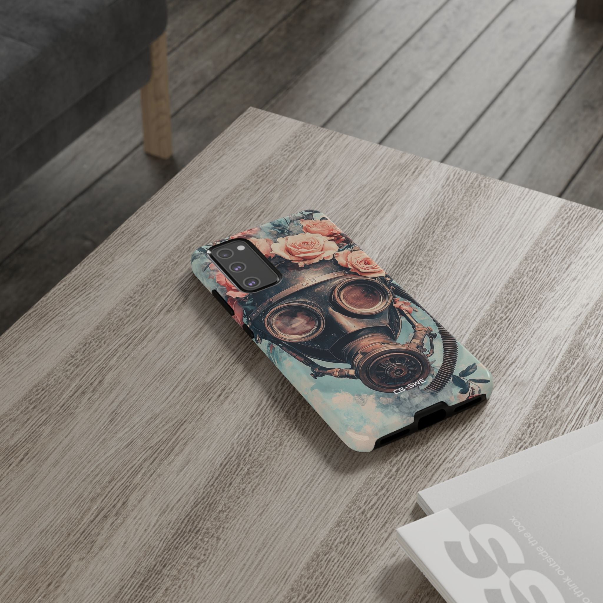 Roses Embrace Mask - Samsung Case