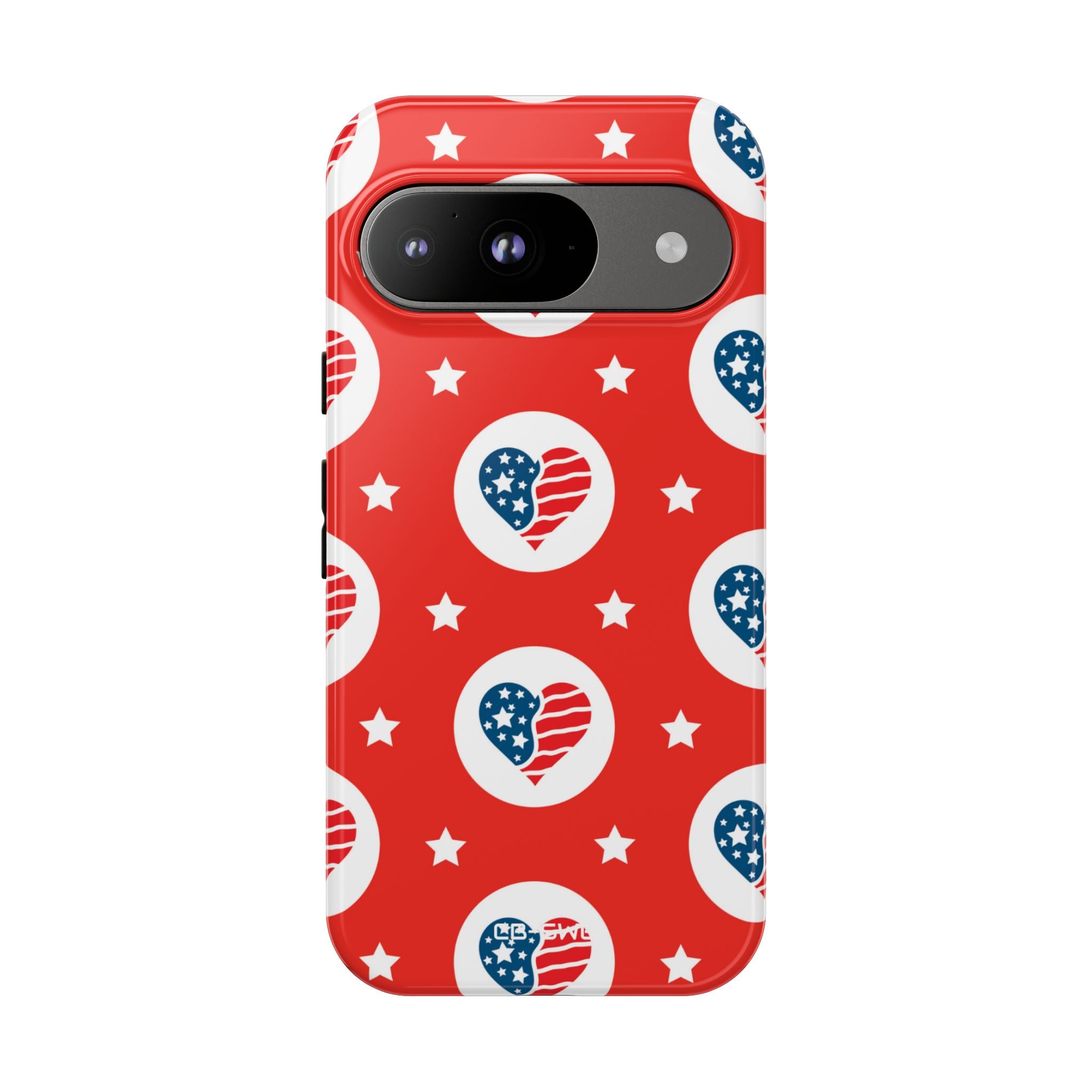 Hearts Celebrate Freedom - Google Pixel Case