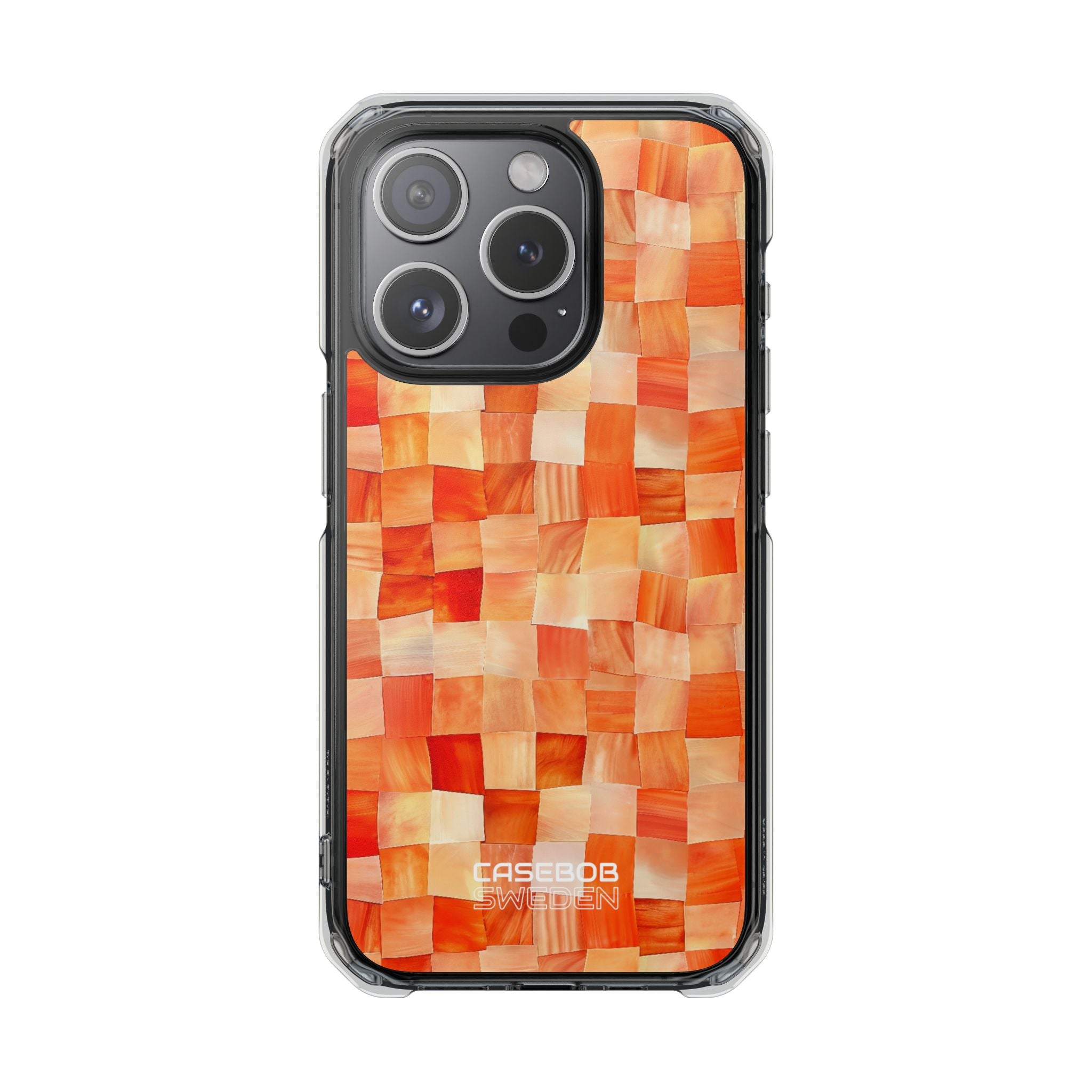 Vibrant Mosaic Tapestry iPhone 15 - Impact Clear+