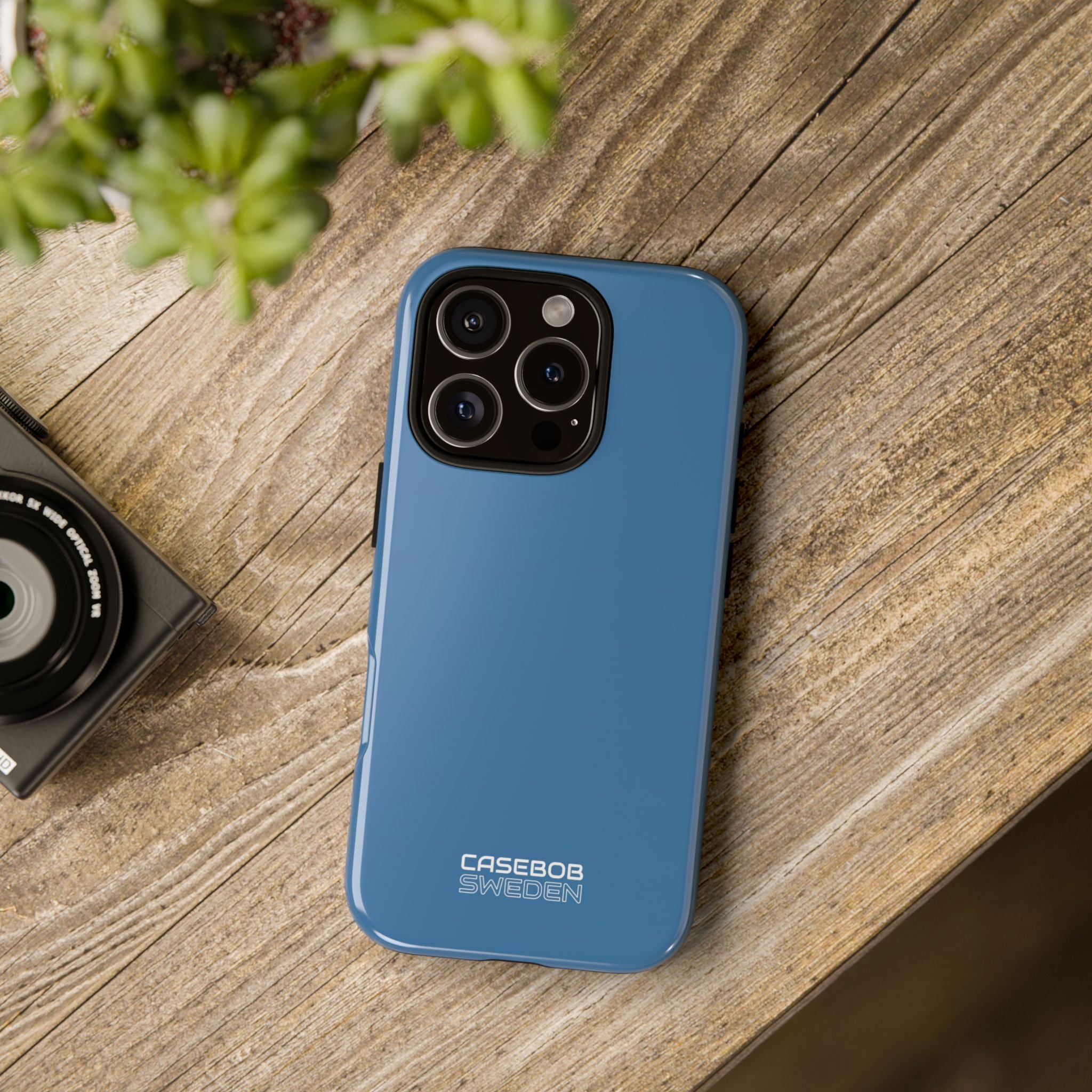 Steel Blue iPhone 16 - Tough